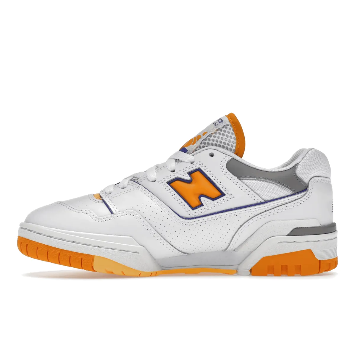 New Balance 550 White Vibrant Orange Secure Design