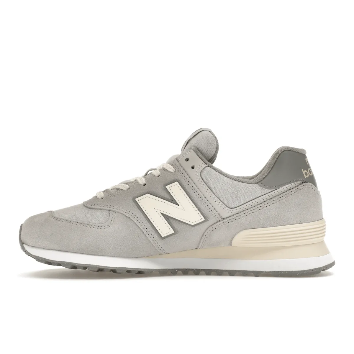 New Balance 574 Grey Day Concrete Streamlined silhouette