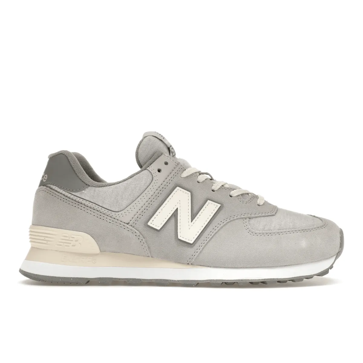 New Balance 574 Grey Day Concrete Streamlined silhouette