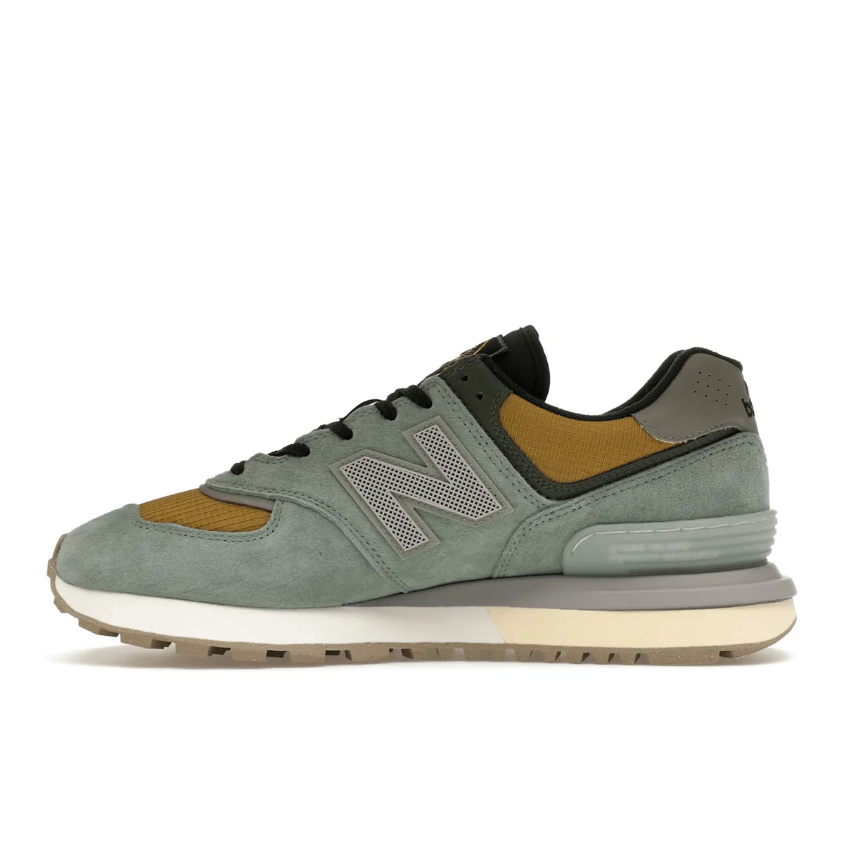 New Balance 574 Legacy Stone Island Light Green Maximum Durability