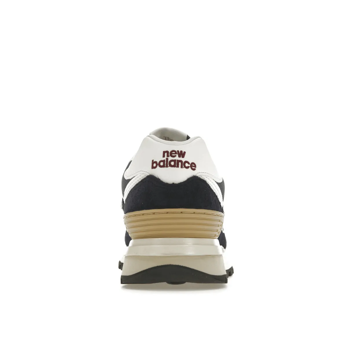 New Balance 574 Navy White Beige Form Fit