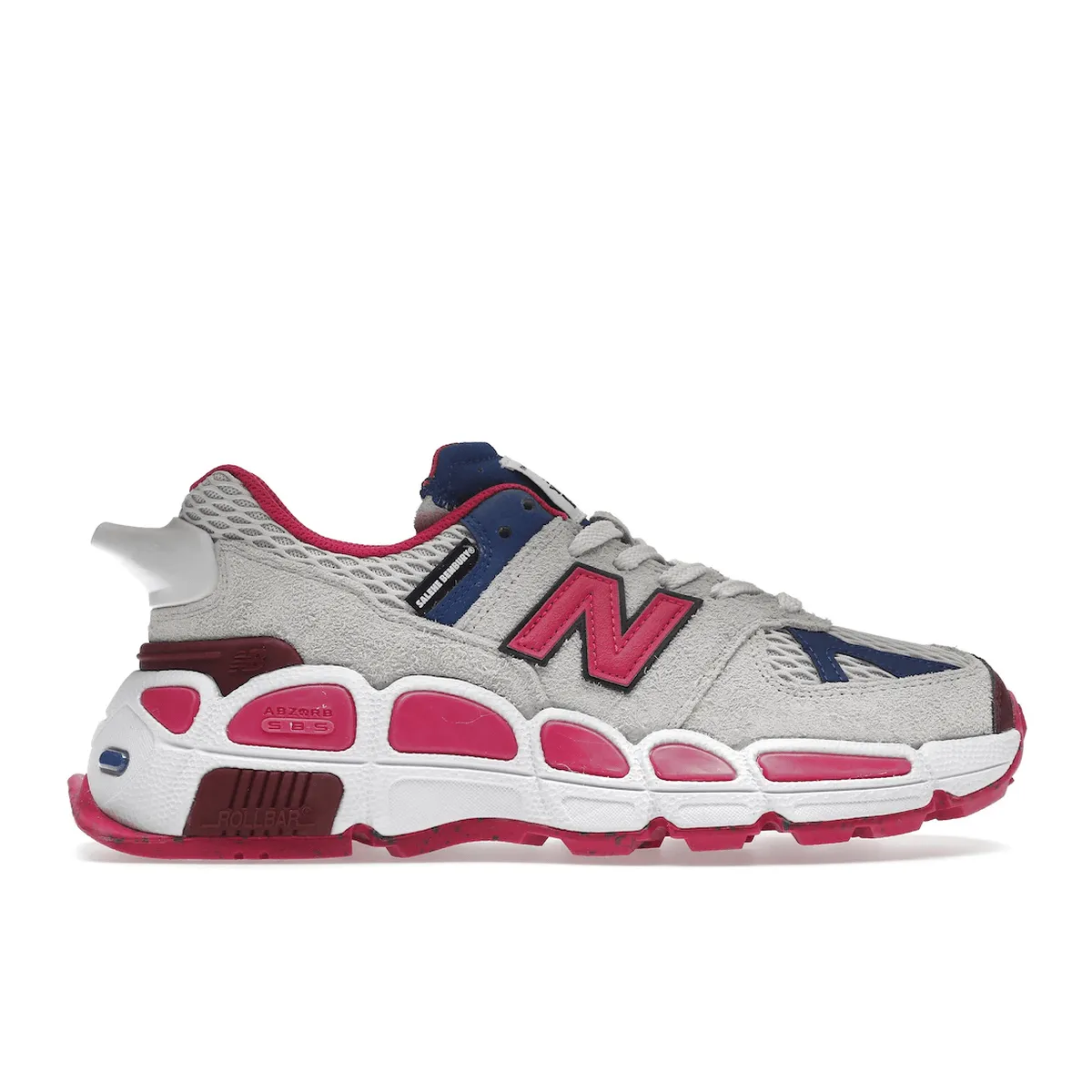 New Balance 574 YURT Salehe Bembury Universal Communication Workwear White stretchy design