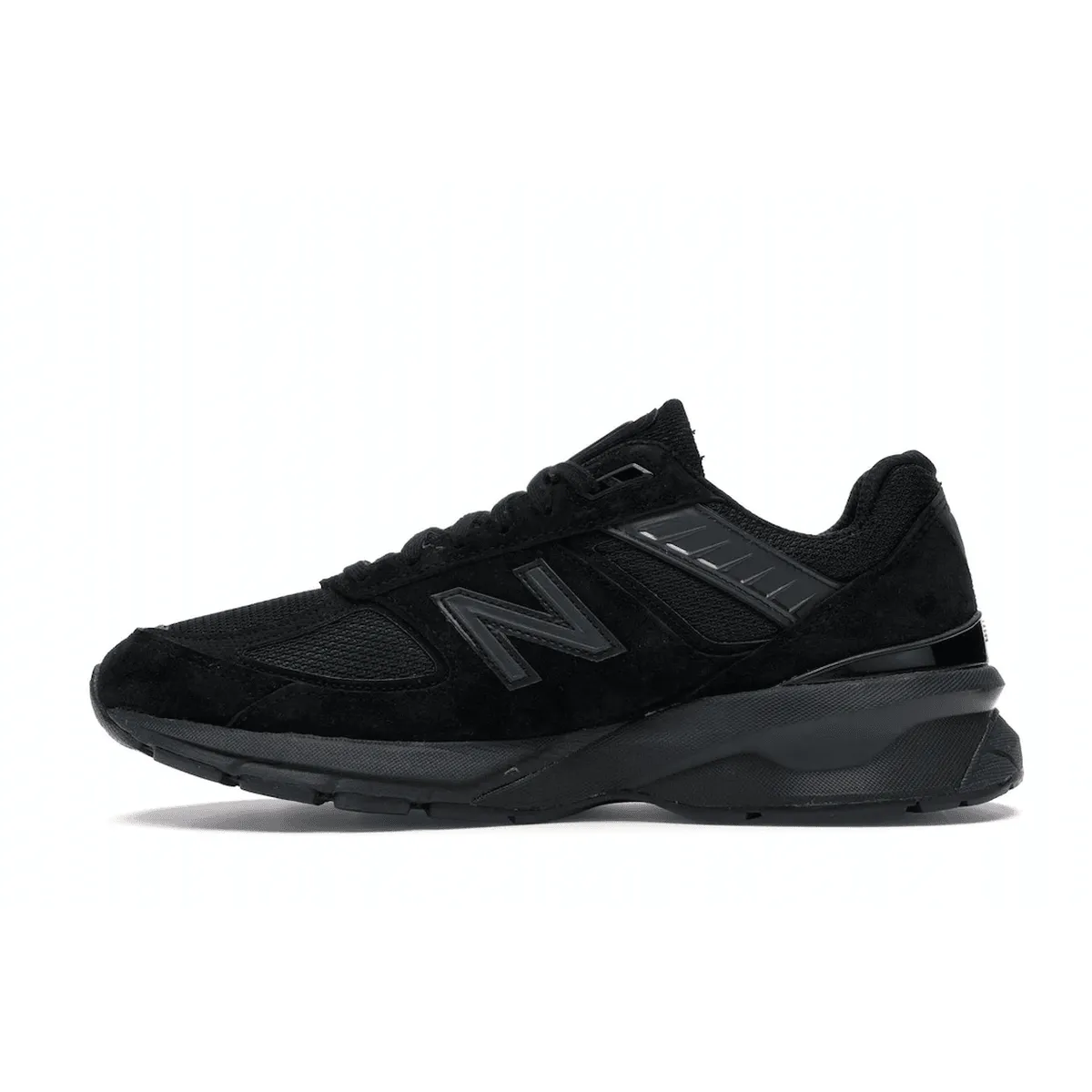 New Balance 990v5 Made in USA Triple Black Deep Studs