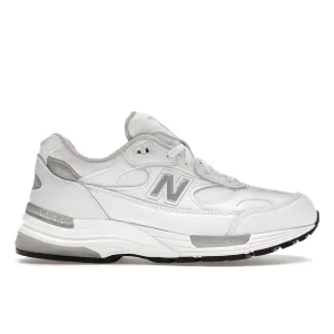 Retro-inspired cushioning New Balance 992 MiUSA White Silver