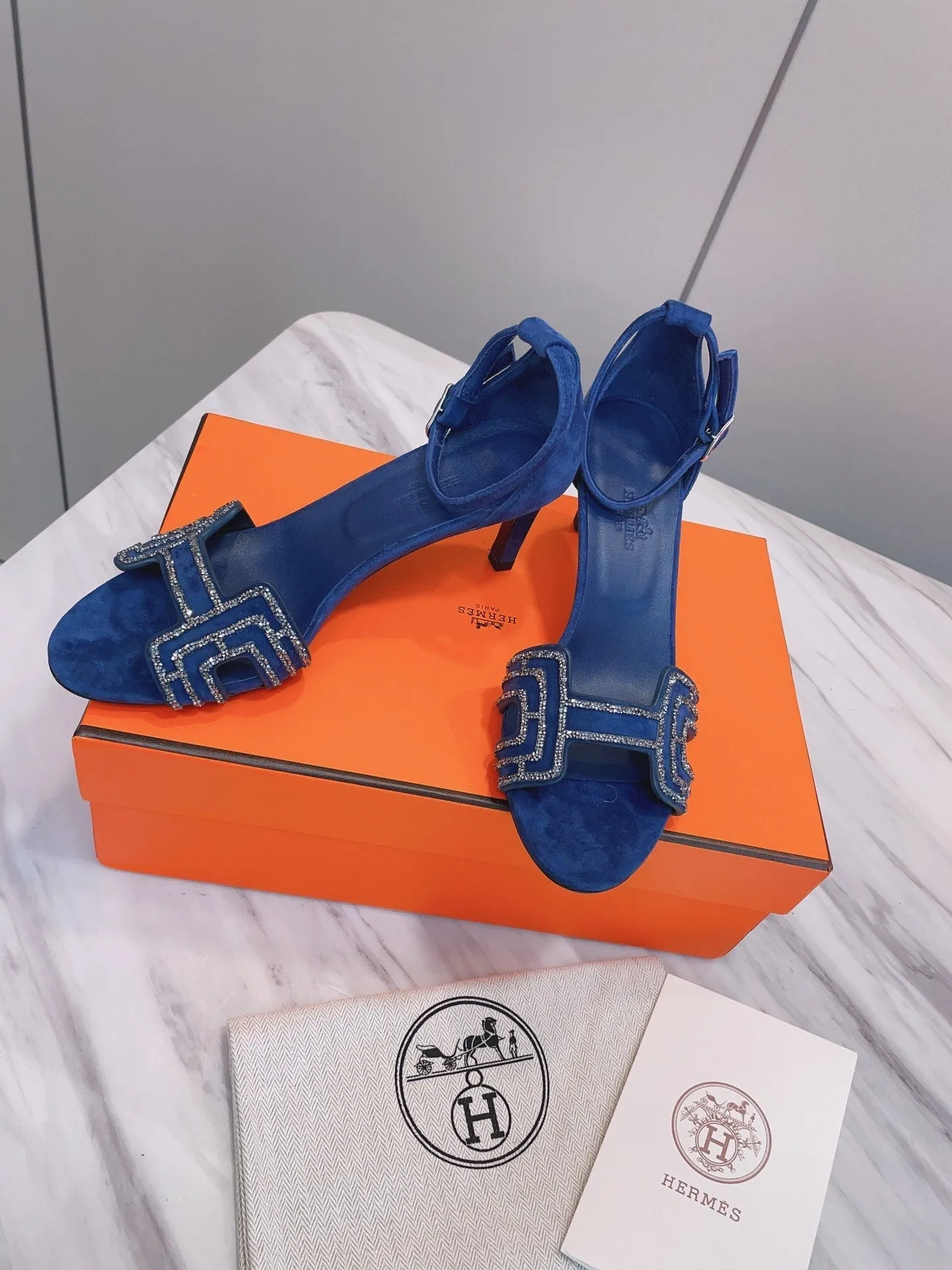 New Hermes HIGH HEELS 007 Good Traction