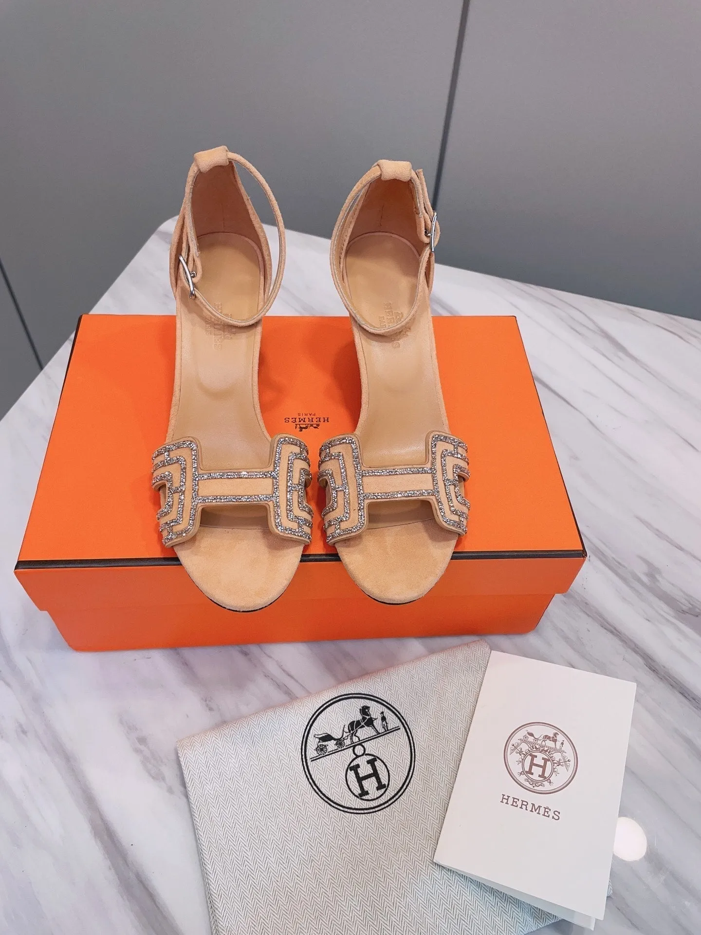 New Hermes HIGH HEELS 008 Wide Fit Heels