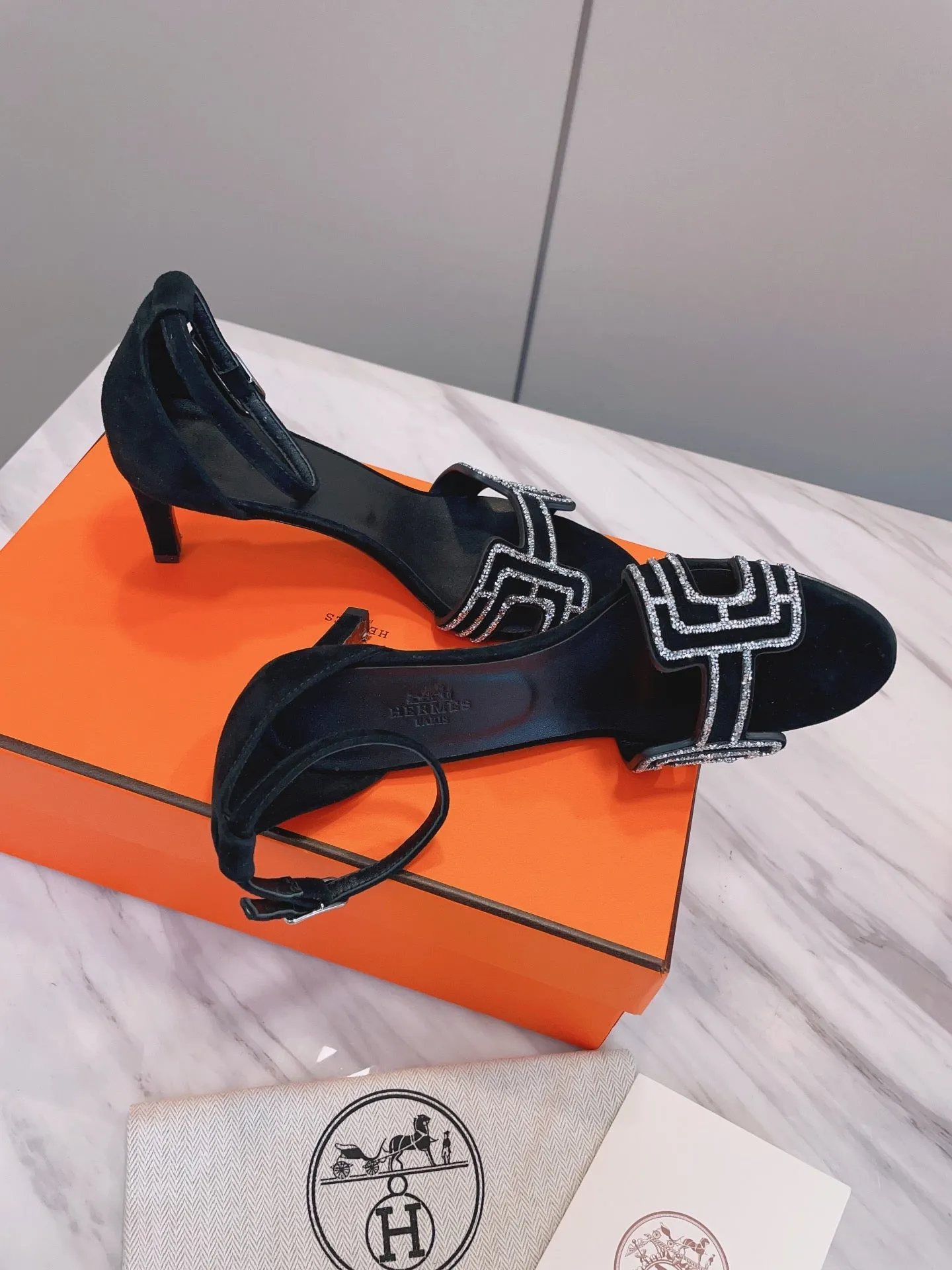 New Hermes HIGH HEELS 009 Comfortable Heels