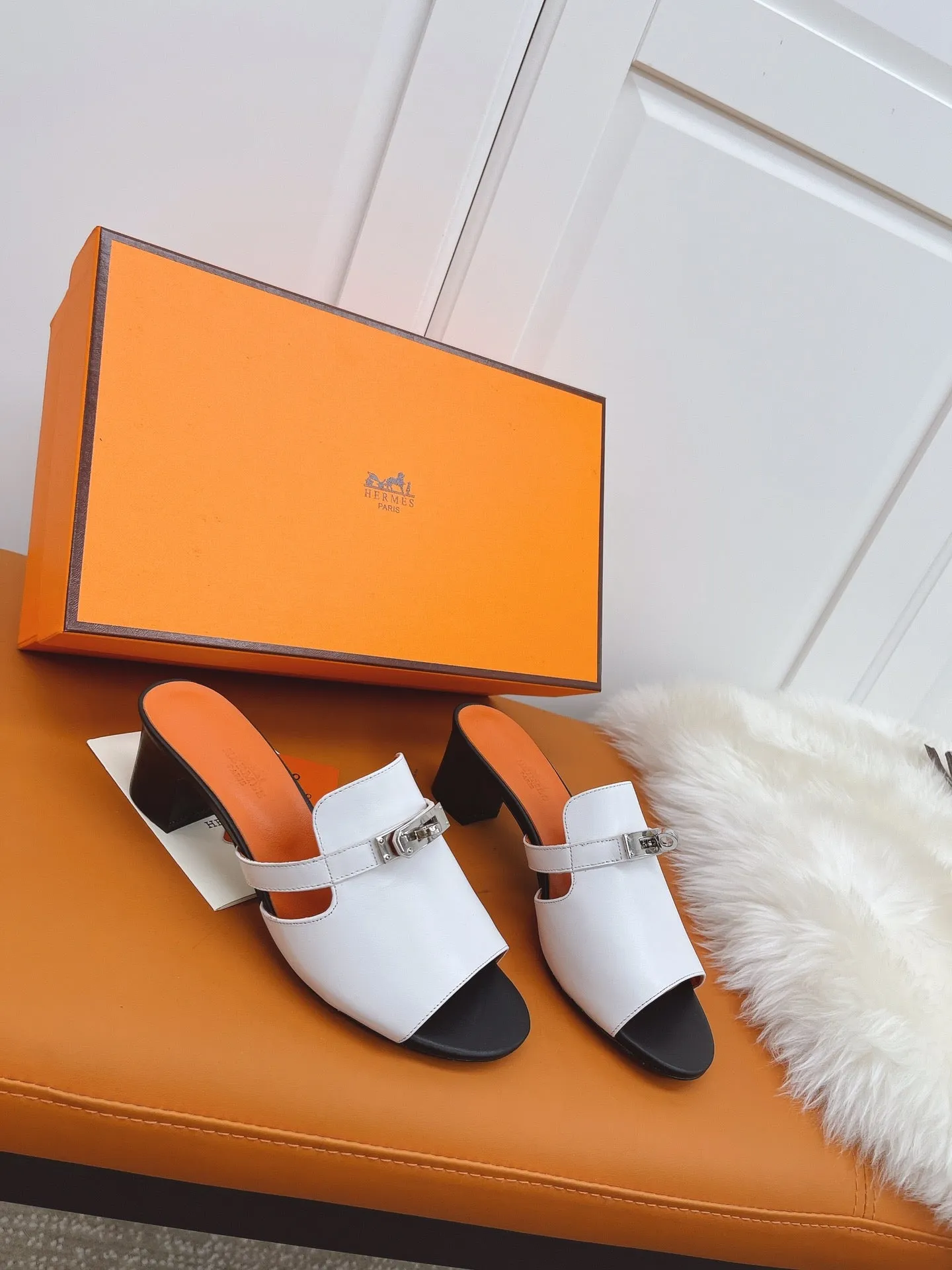 New Hermes HIGH HEELS 023 Comfortable Padding