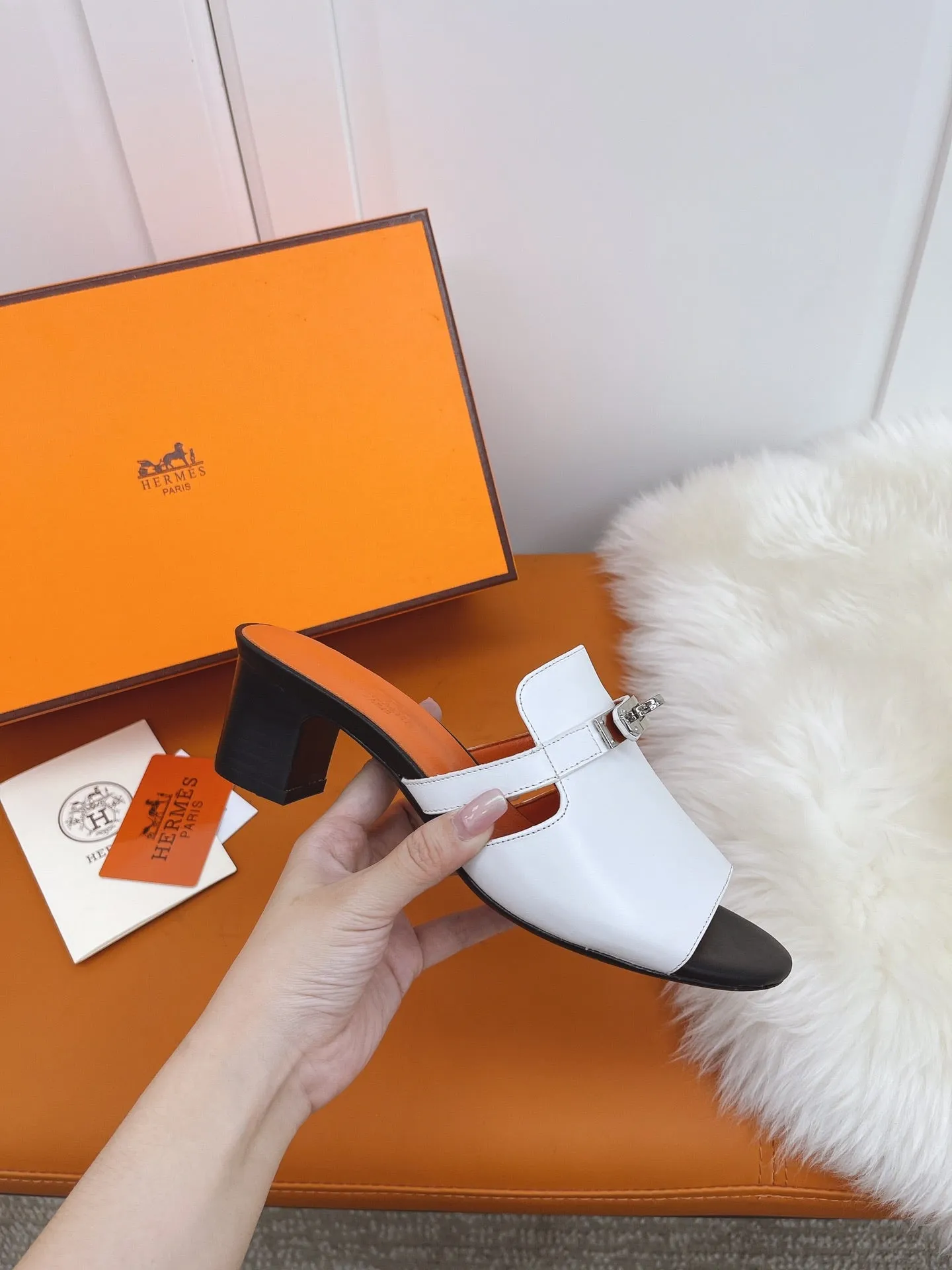 New Hermes HIGH HEELS 023 Comfortable Padding