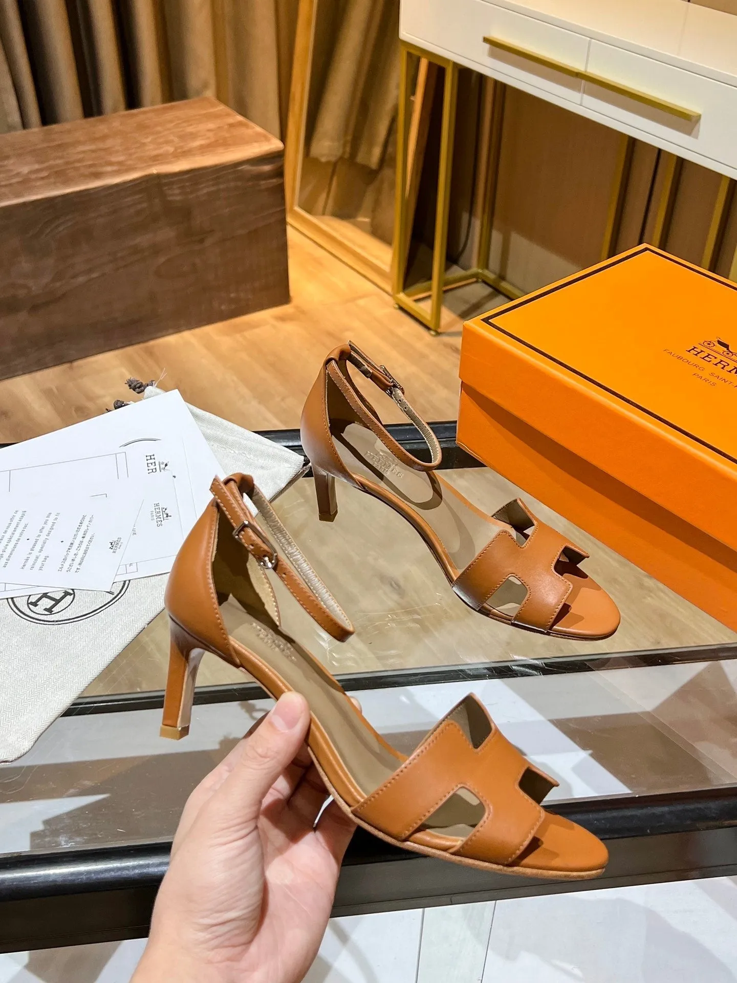 New Hermes HIGH HEELS 038 Supportive