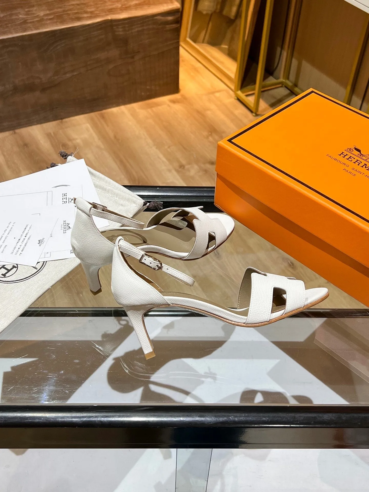 New Hermes HIGH HEELS 040 Sexy Pumps