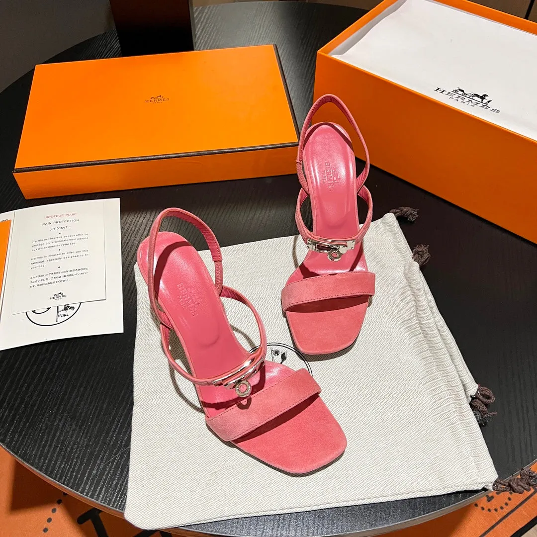 New Hermes HIGH HEELS 044 Platform Pumps