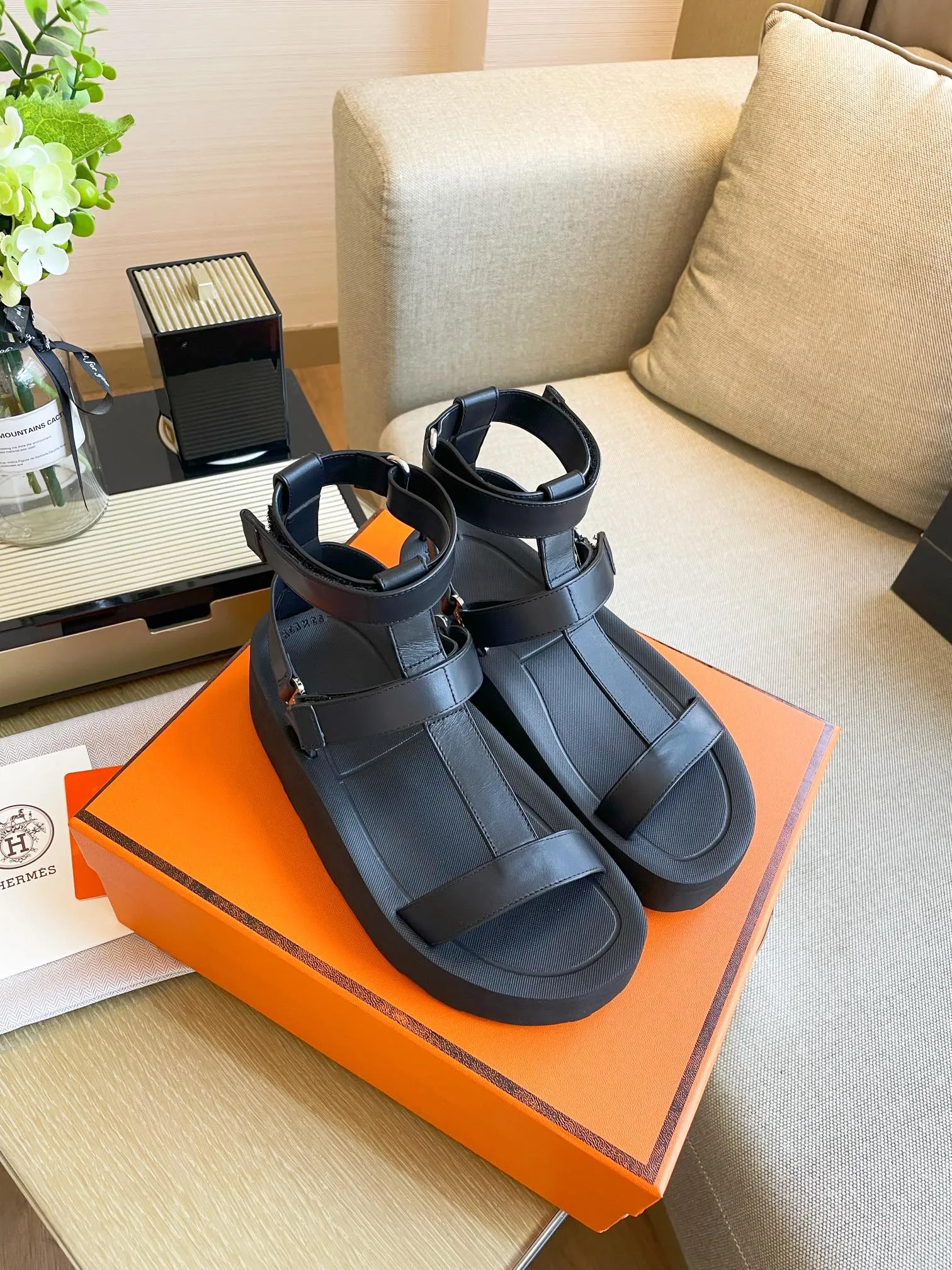 New Hermes HIGH HEELS 053 Breathable Upper