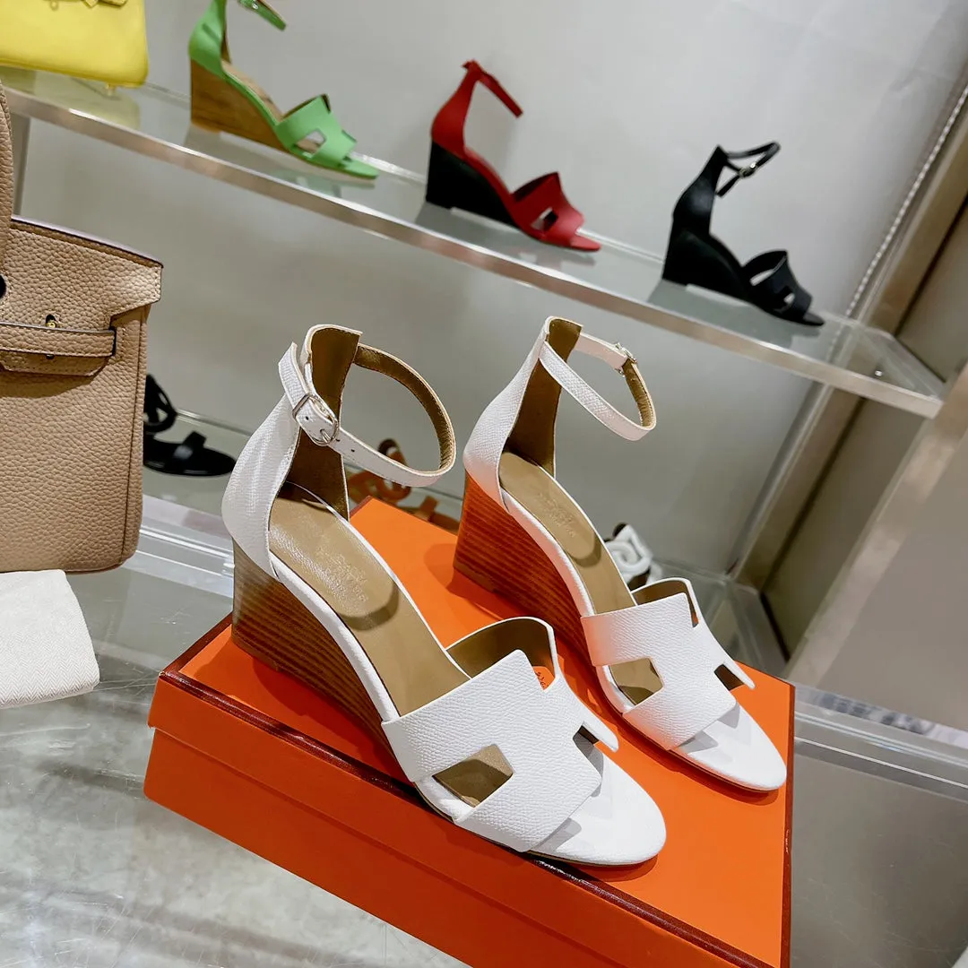 New Hermes HIGH HEELS 069 Animal Print Heels