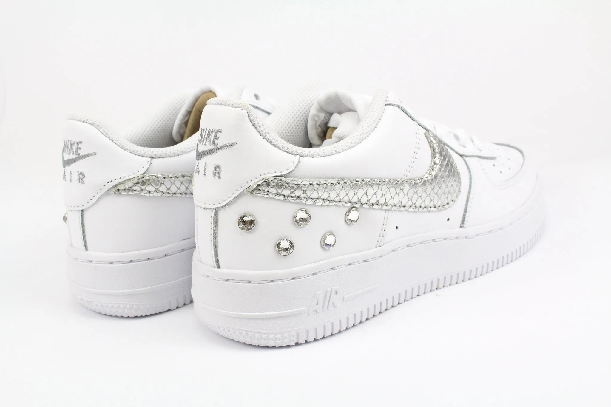 Nike Air Force 1 '07 Pitone Laminato & Strass Streamlined wear