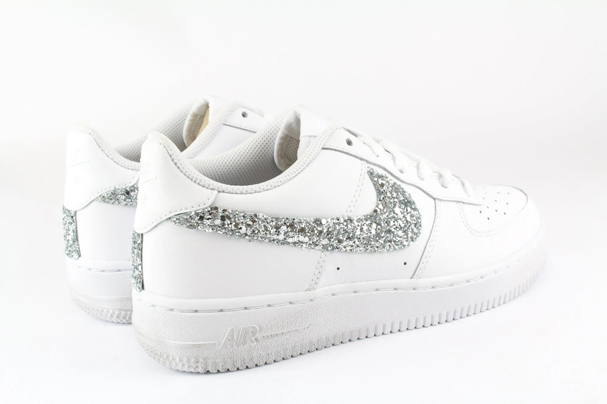Nike Air Force 1 '07 Silver Glitter Push Off Boost