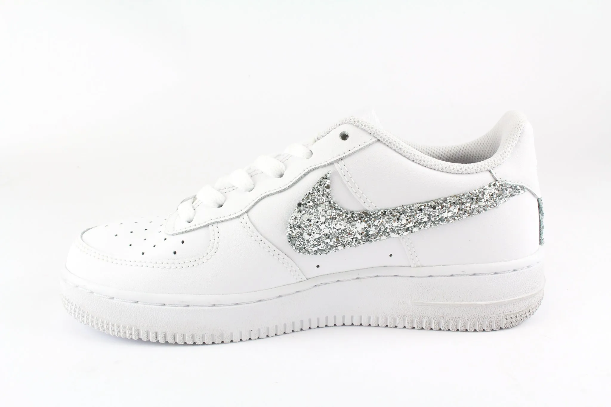 Nike Air Force 1 '07 Silver Glitter Push Off Boost