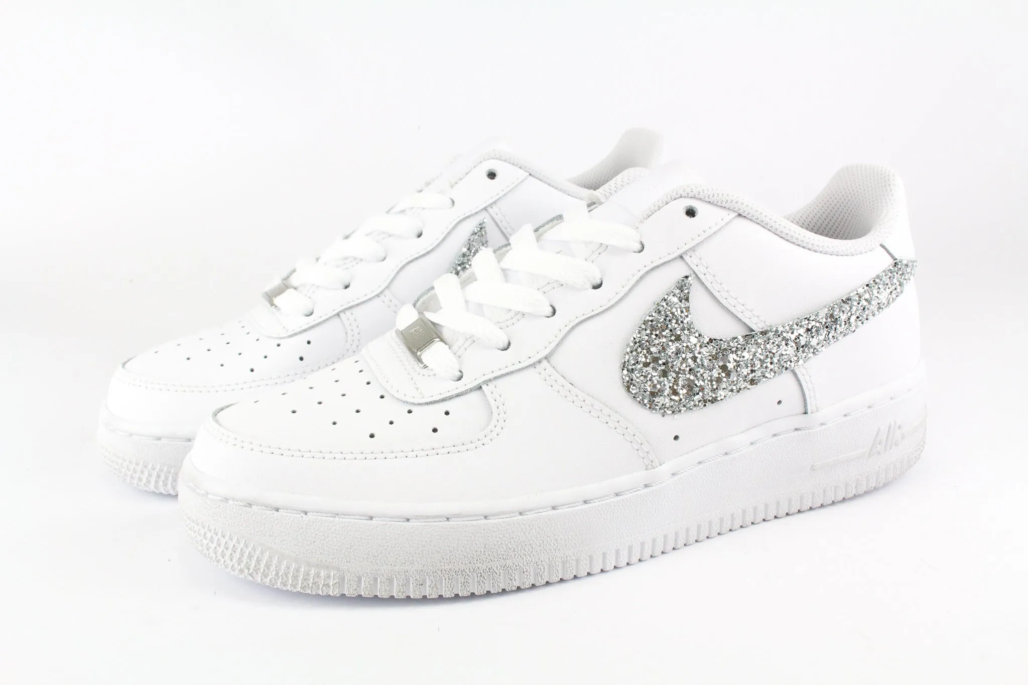 Nike Air Force 1 '07 Silver Glitter Push Off Boost