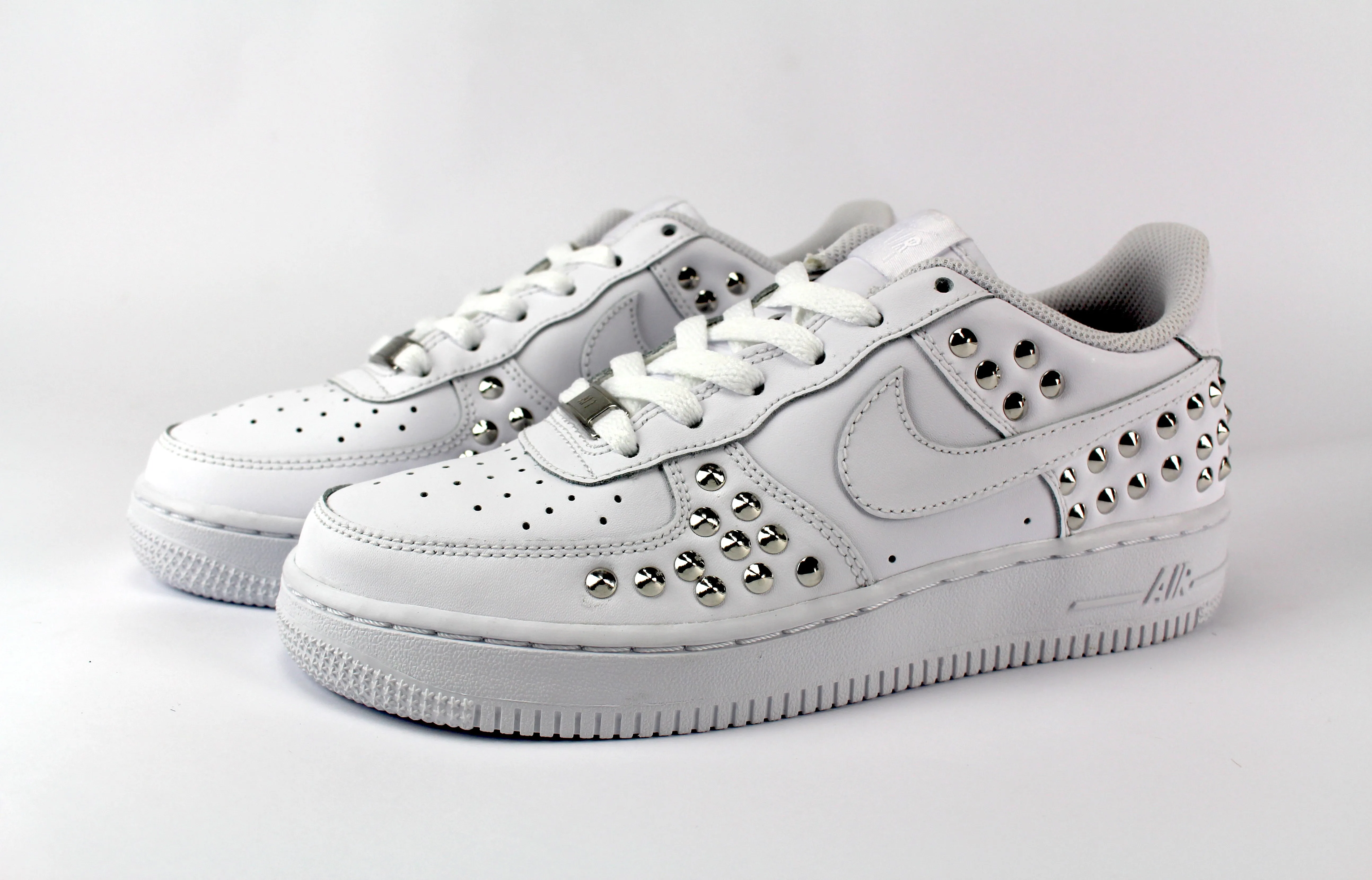 Nike Air Force 1 Borchie silver Flexible Wear
