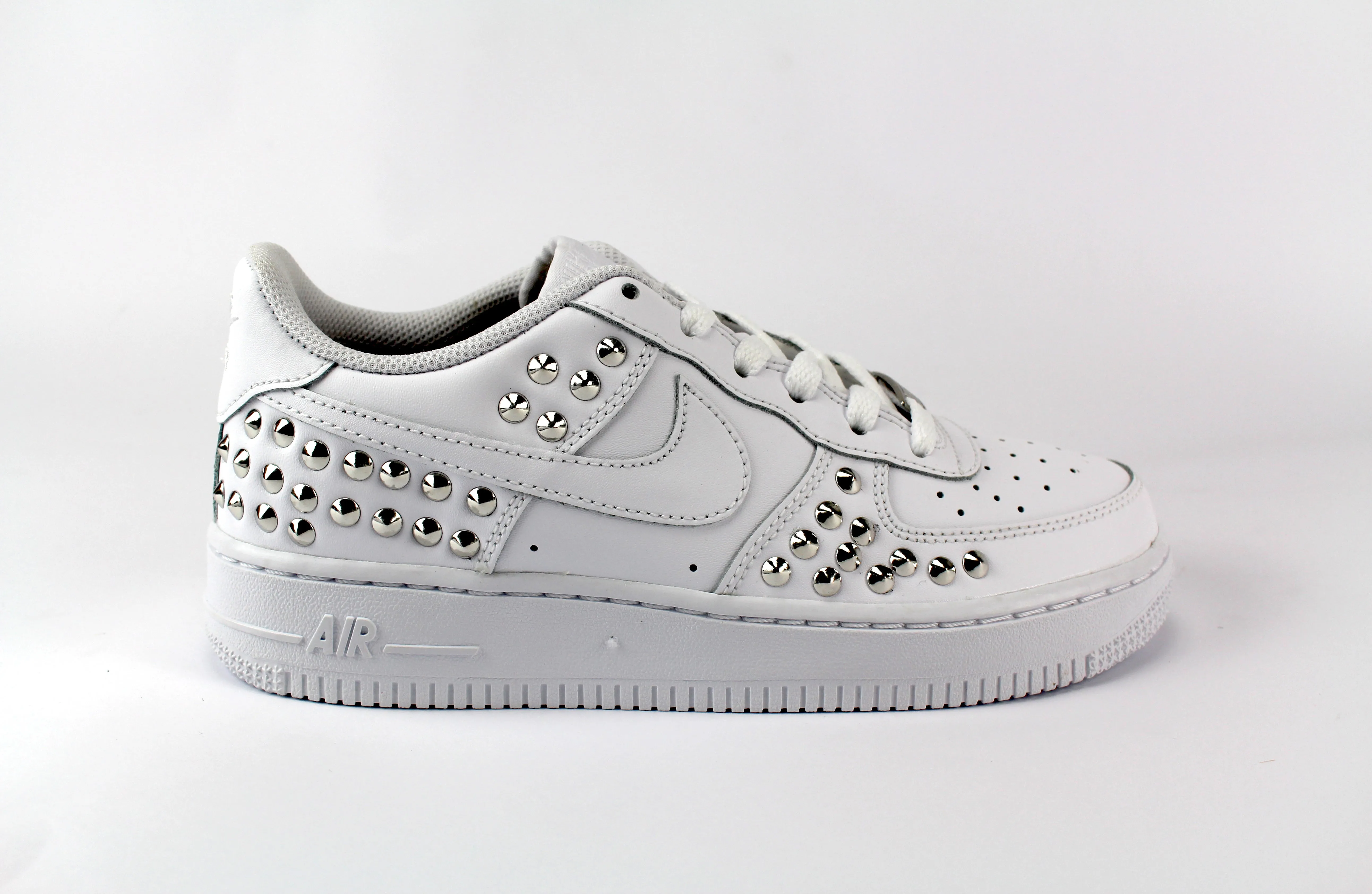 Nike Air Force 1 Borchie silver Flexible Wear