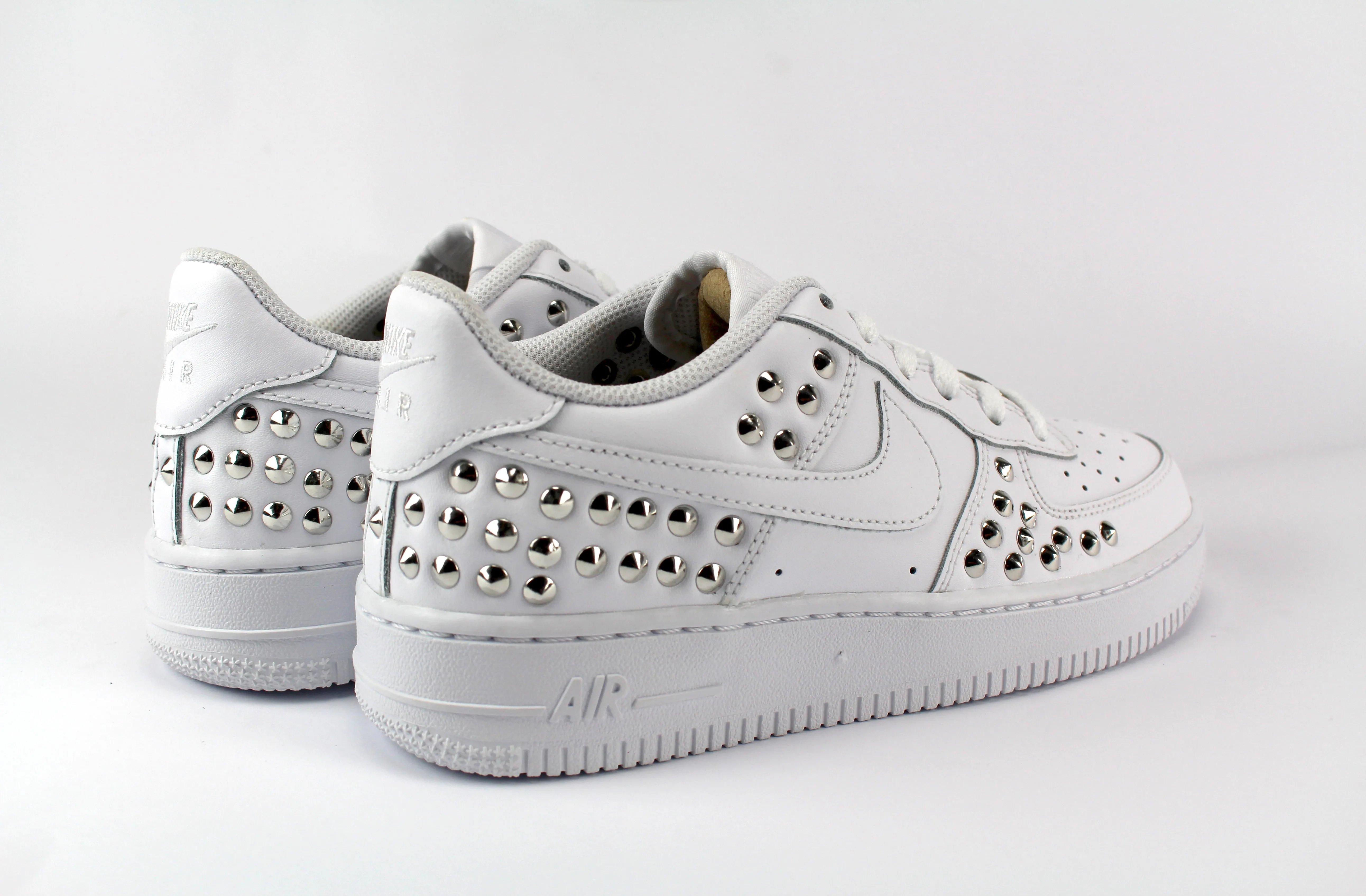 Nike Air Force 1 Borchie silver Flexible Wear