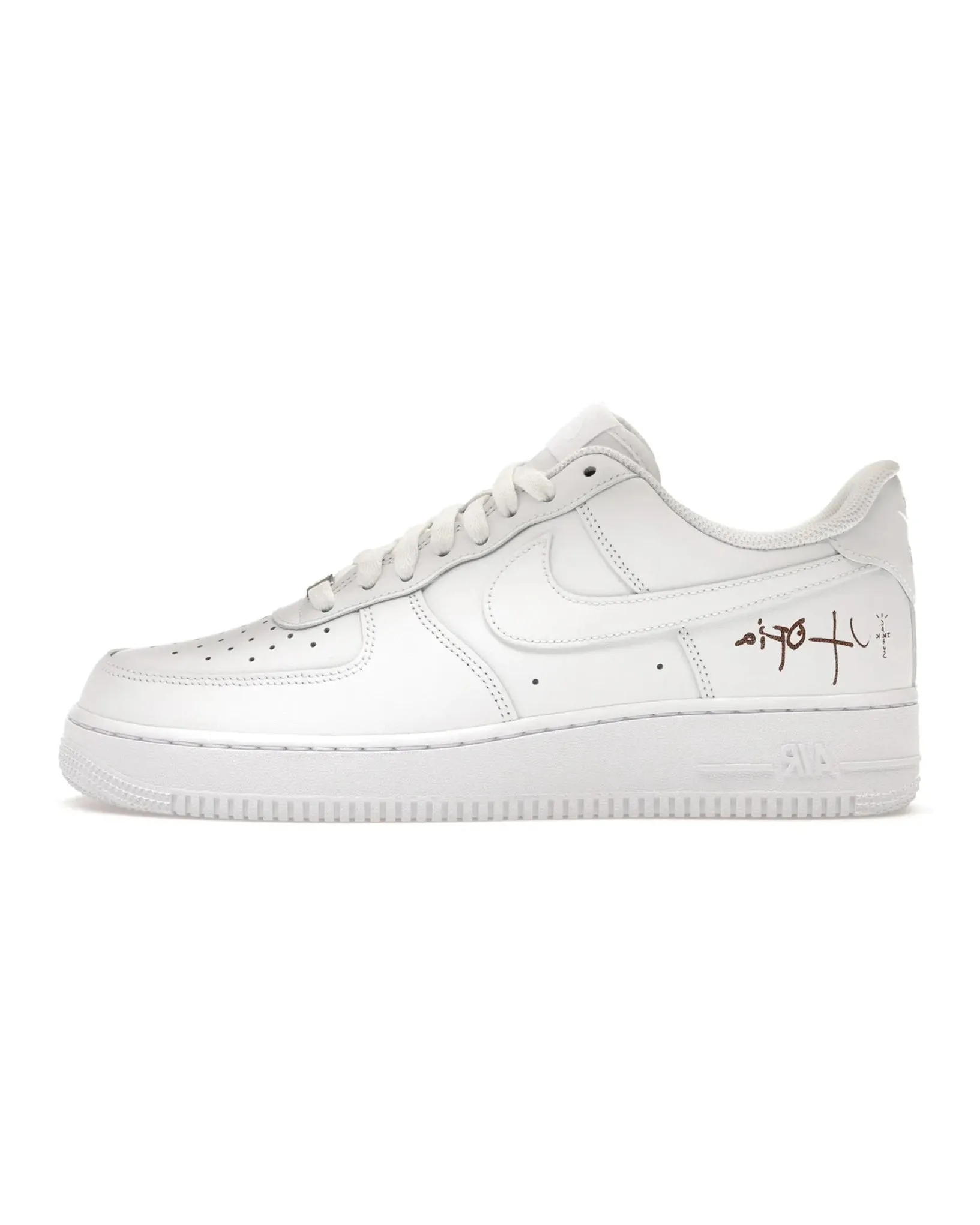 Nike Air Force 1 Low '07 White Travis Scott Cactus Jack Utopia Edition easy move