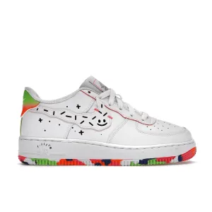 Nike Air Force 1 Low Kids Drawing Date night Light Glow