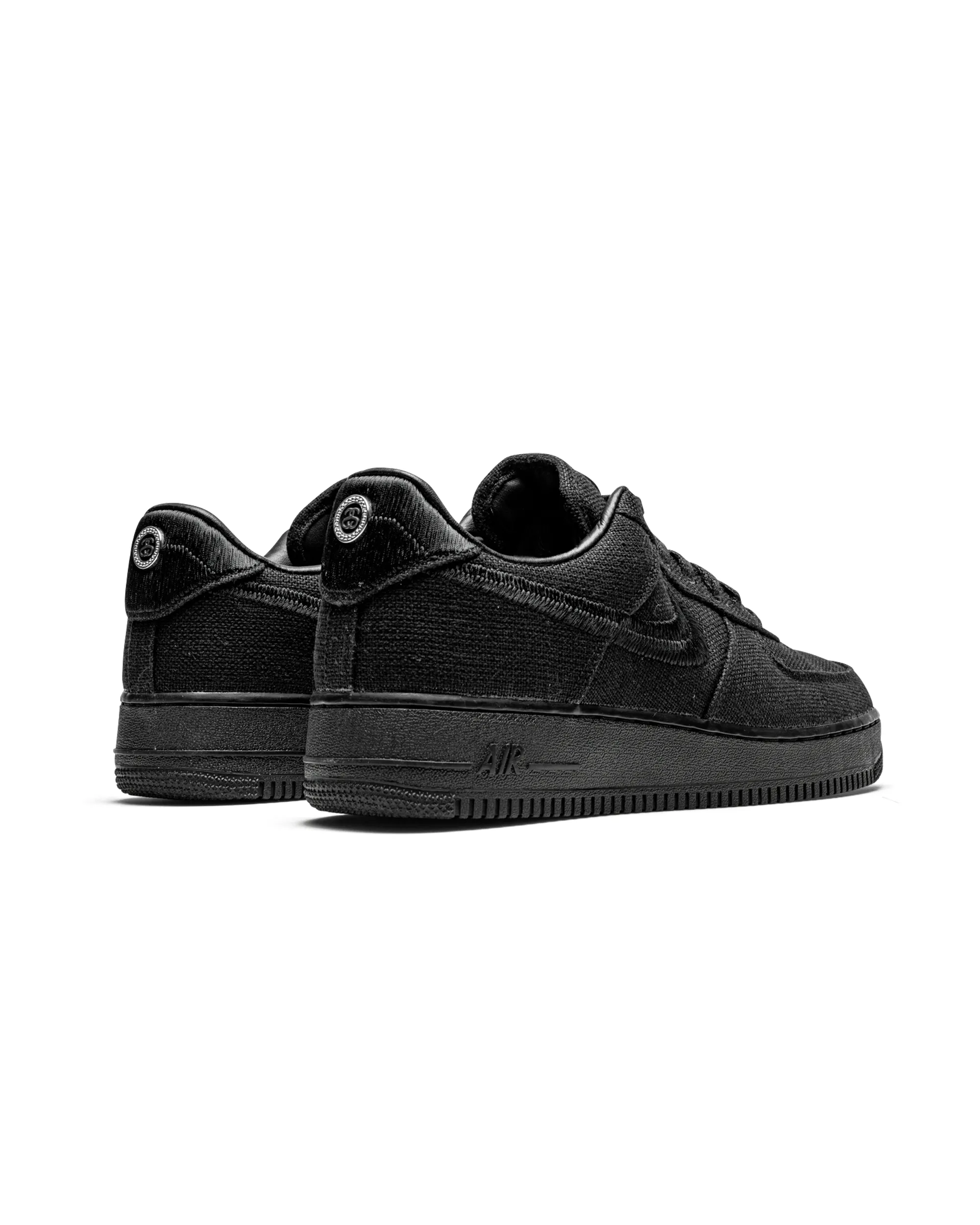 Nike Air Force 1 Low Stussy Black Ankle Pad