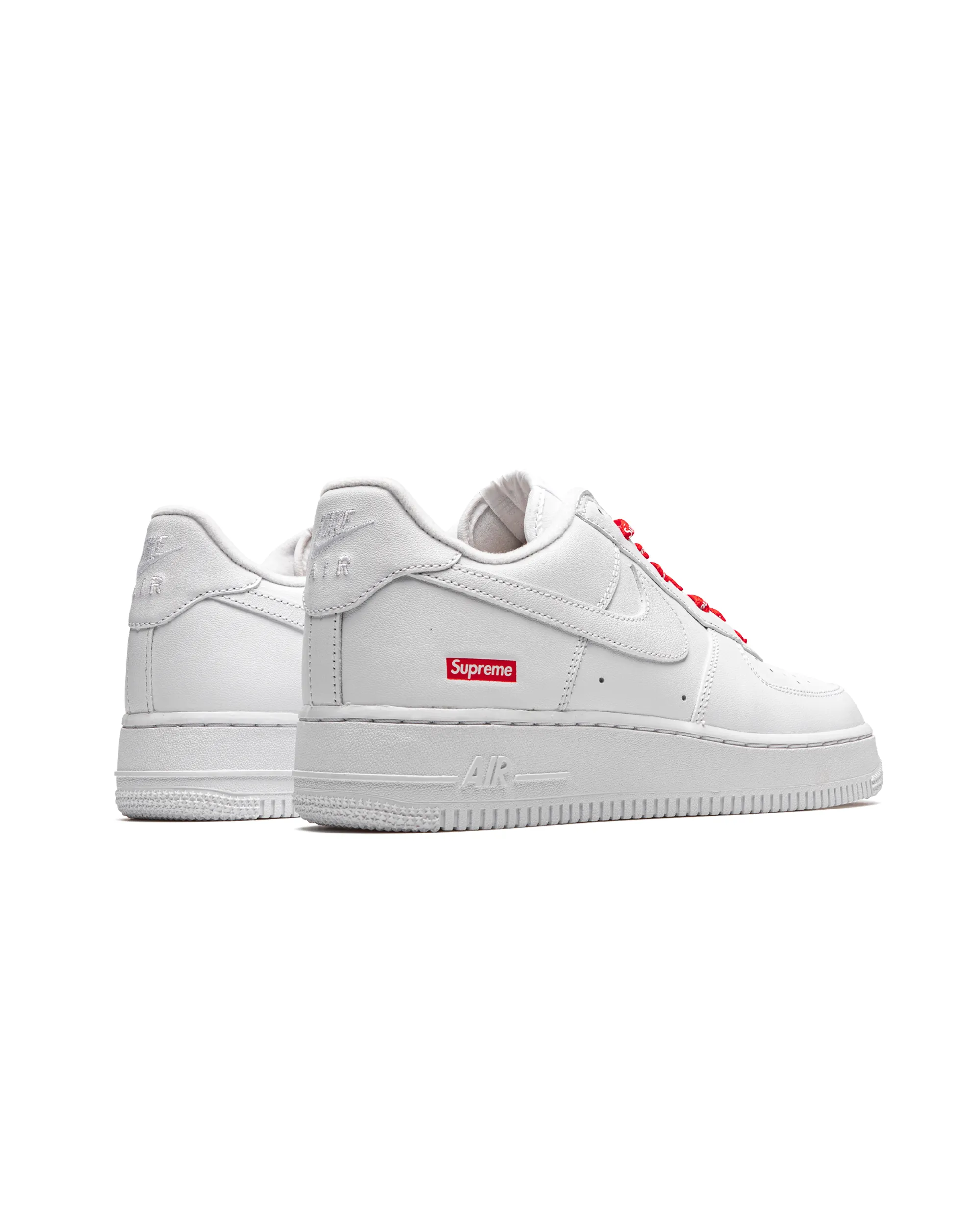 Nike Air Force 1 Low Supreme White Quick Step