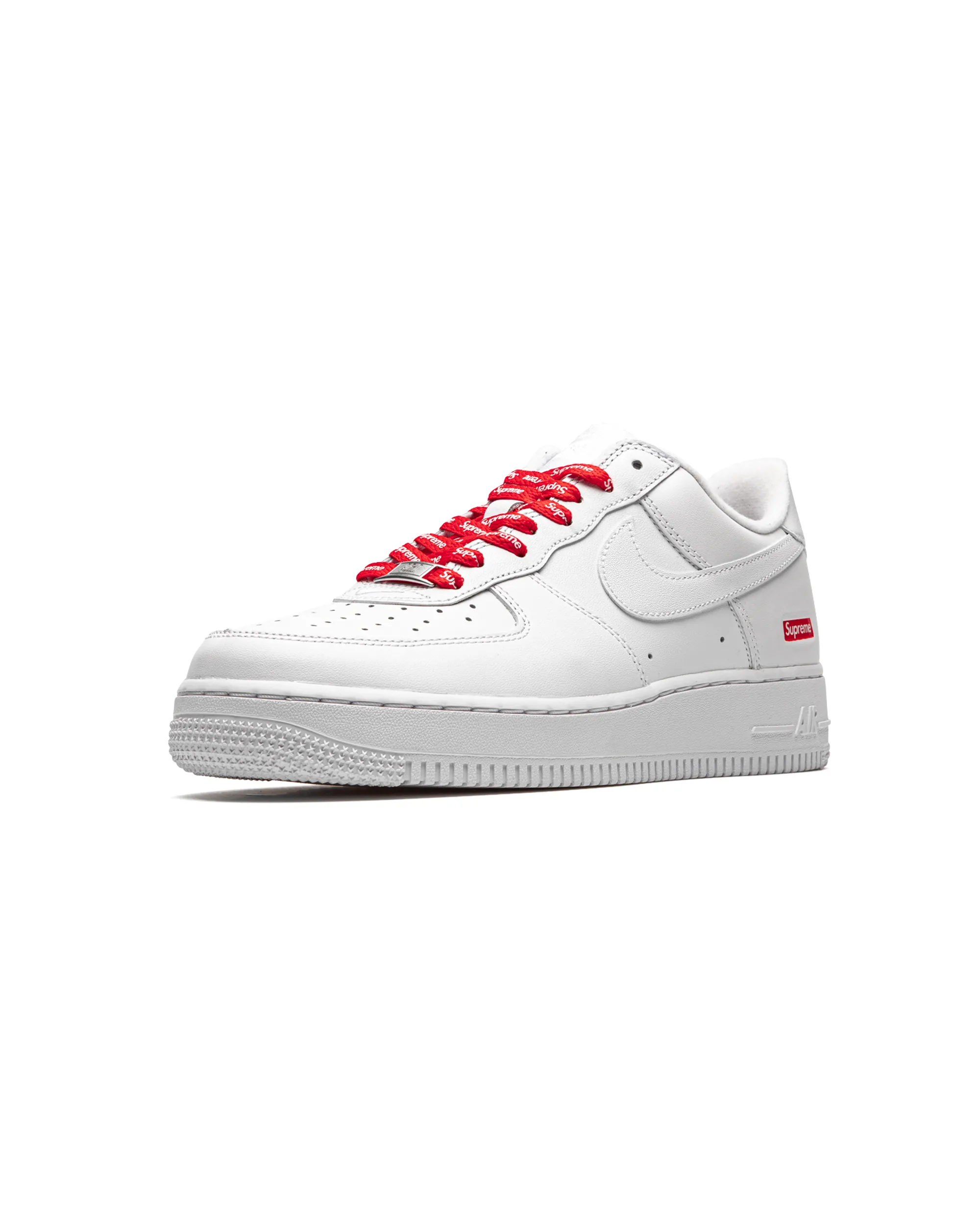 Nike Air Force 1 Low Supreme White Quick Step