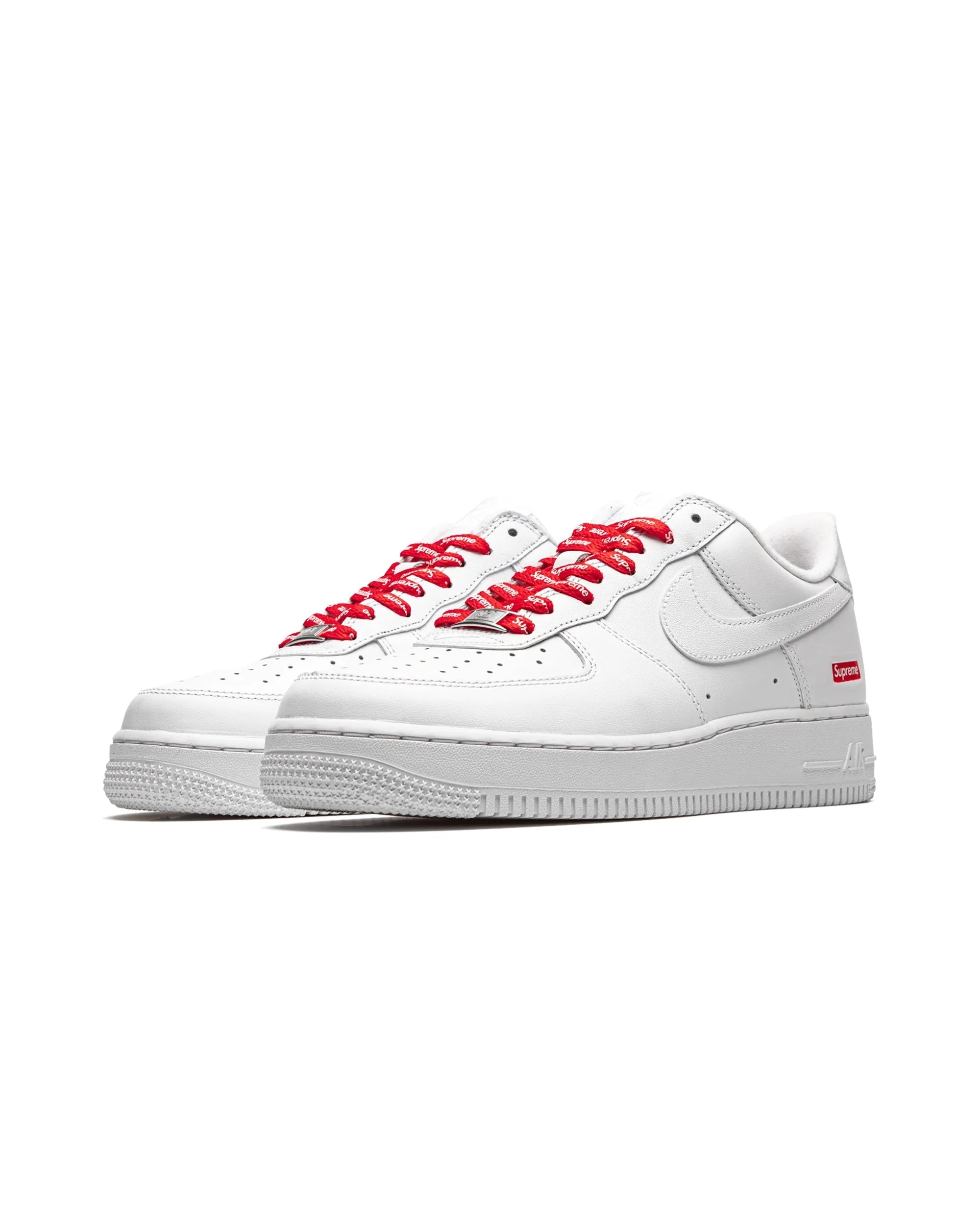 Nike Air Force 1 Low Supreme White Quick Step