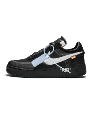 Padded collar Anti Slip Nike Air Force 1 Low X Off-White Black White
