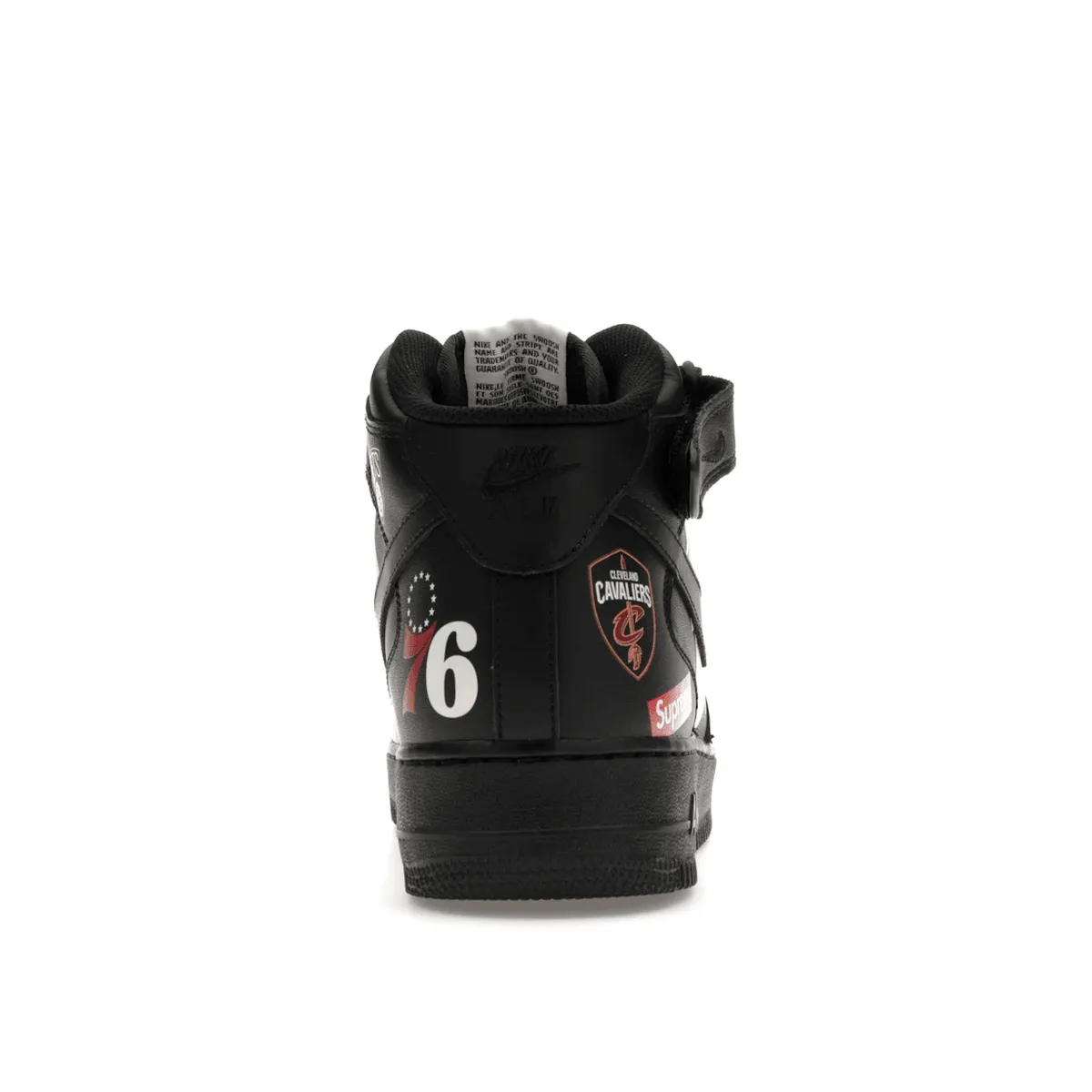Nike Air Force 1 Mid Supreme NBA Black Step Riseup