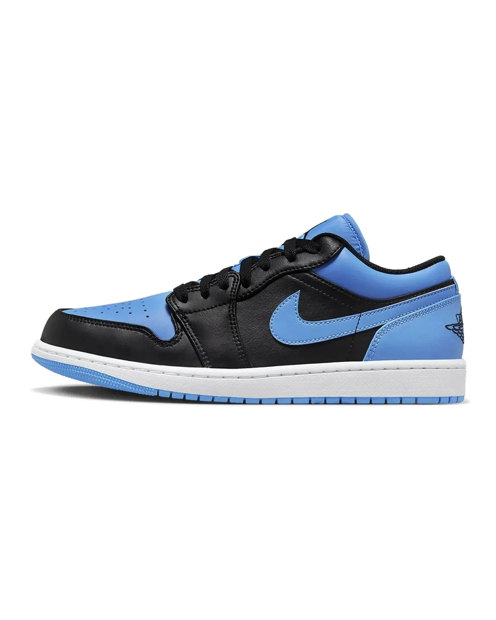 Nike Air Jordan 1 Low Black University Blue Stylish Support