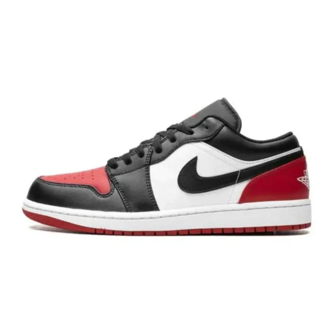 Nike Air Jordan 1 Low Bred Toe 2.0 Performance Tuned Sole