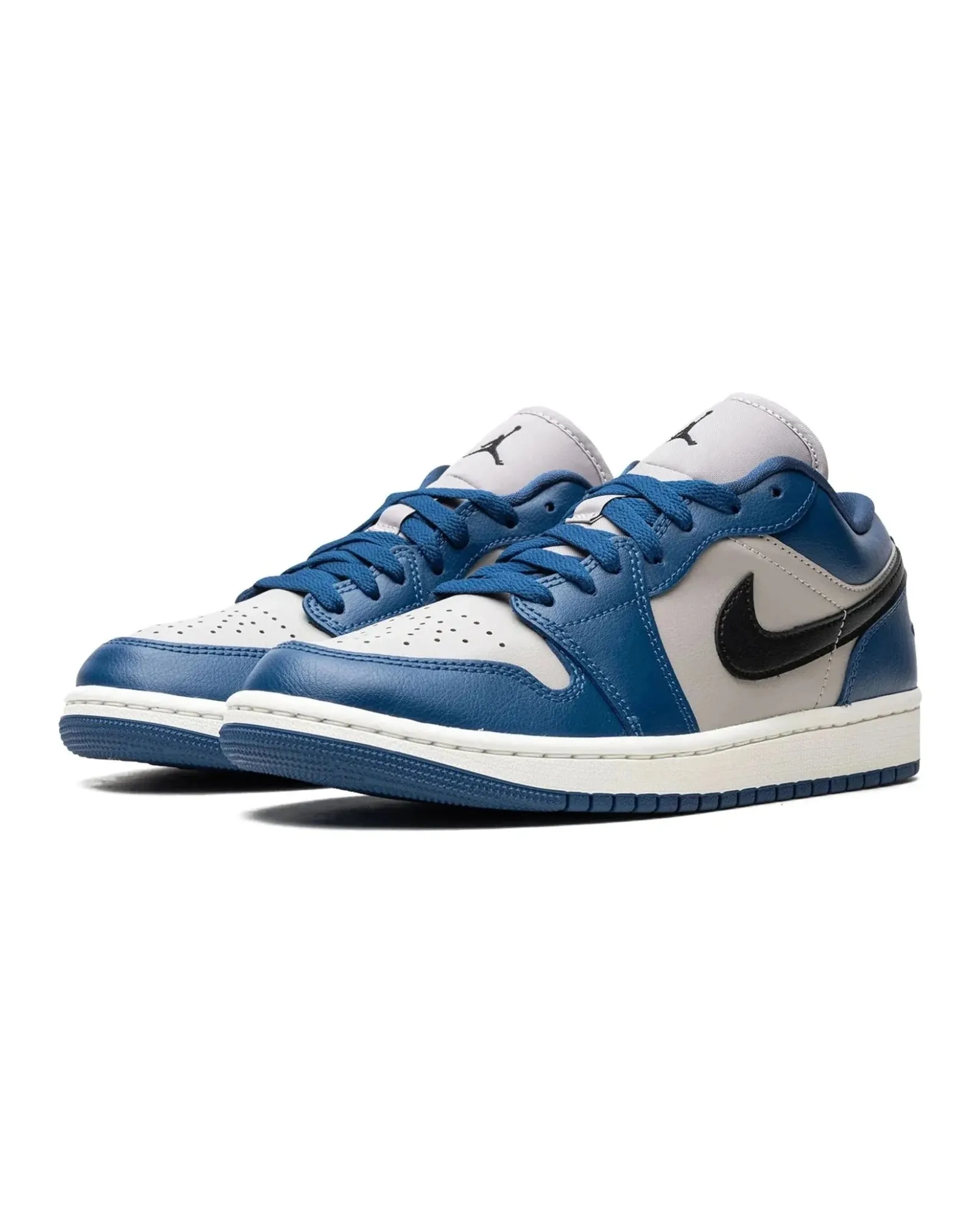 Nike Air Jordan 1 Low French Blue College Grey All-Season Wear