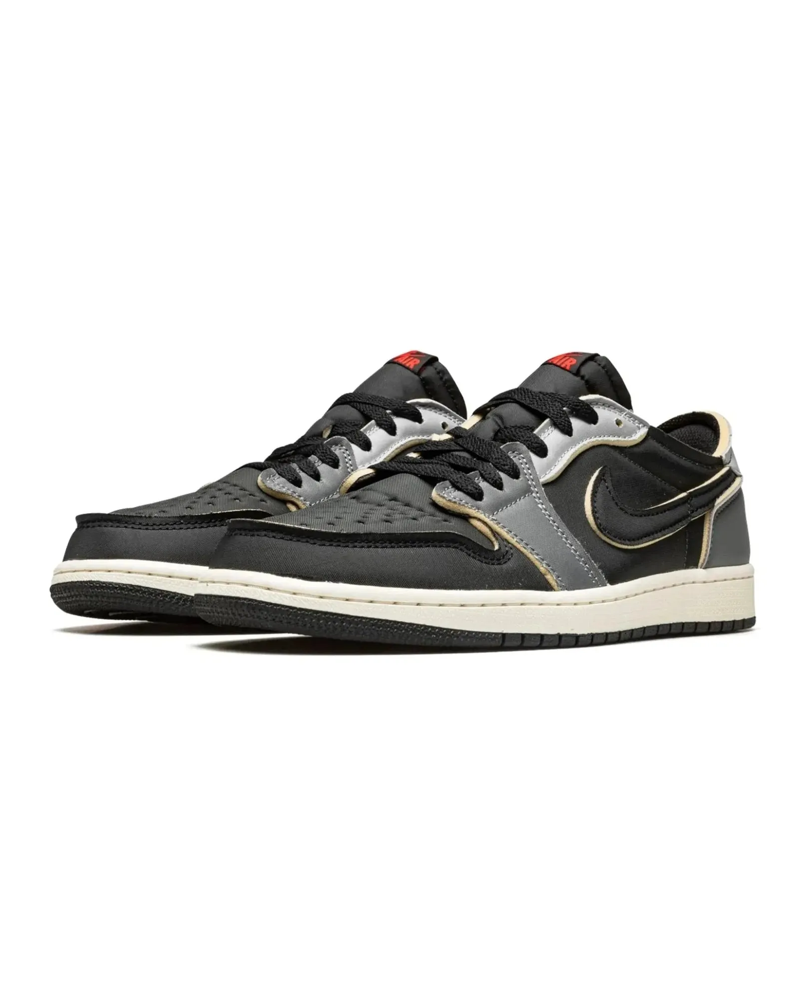 Nike Air Jordan 1 Low OG EX Black Smoke Grey Streetwise Appeal