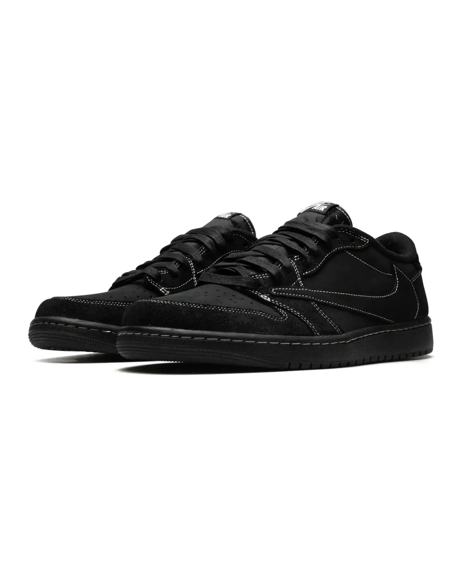 Nike Air Jordan 1 Low X Travis Scott Black Phantom Modern Design