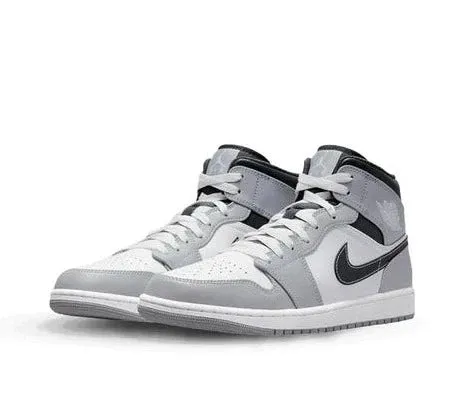 Nike Air Jordan 1 Mid Smoke Grey Anthracite Shock-absorbent materials