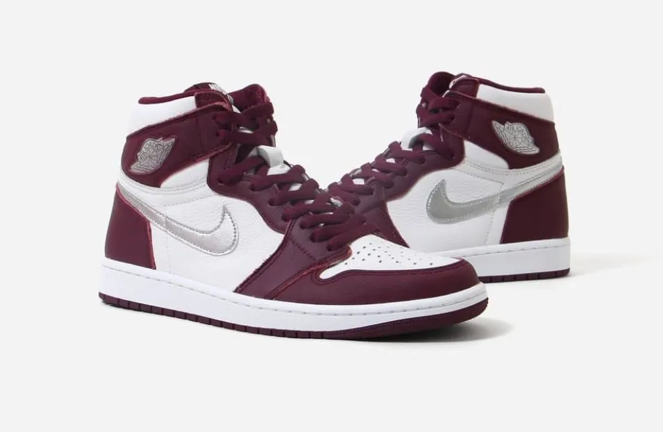 Nike Air Jordan 1 Retro High OG 'Bordeaux' Tailored grip