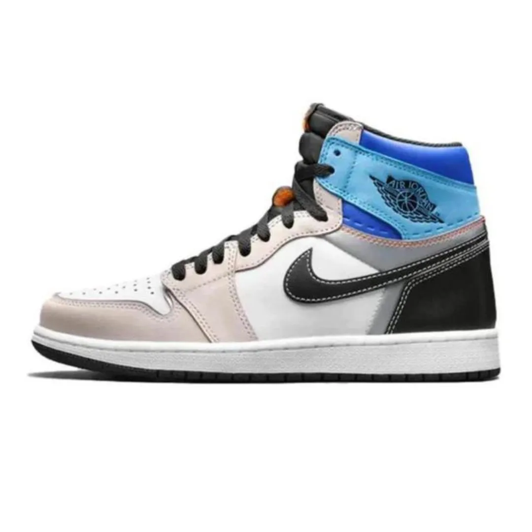 Shock-absorbent materials Slip-resistant fit Nike Air Jordan 1 Retro High OG 'Prototype'