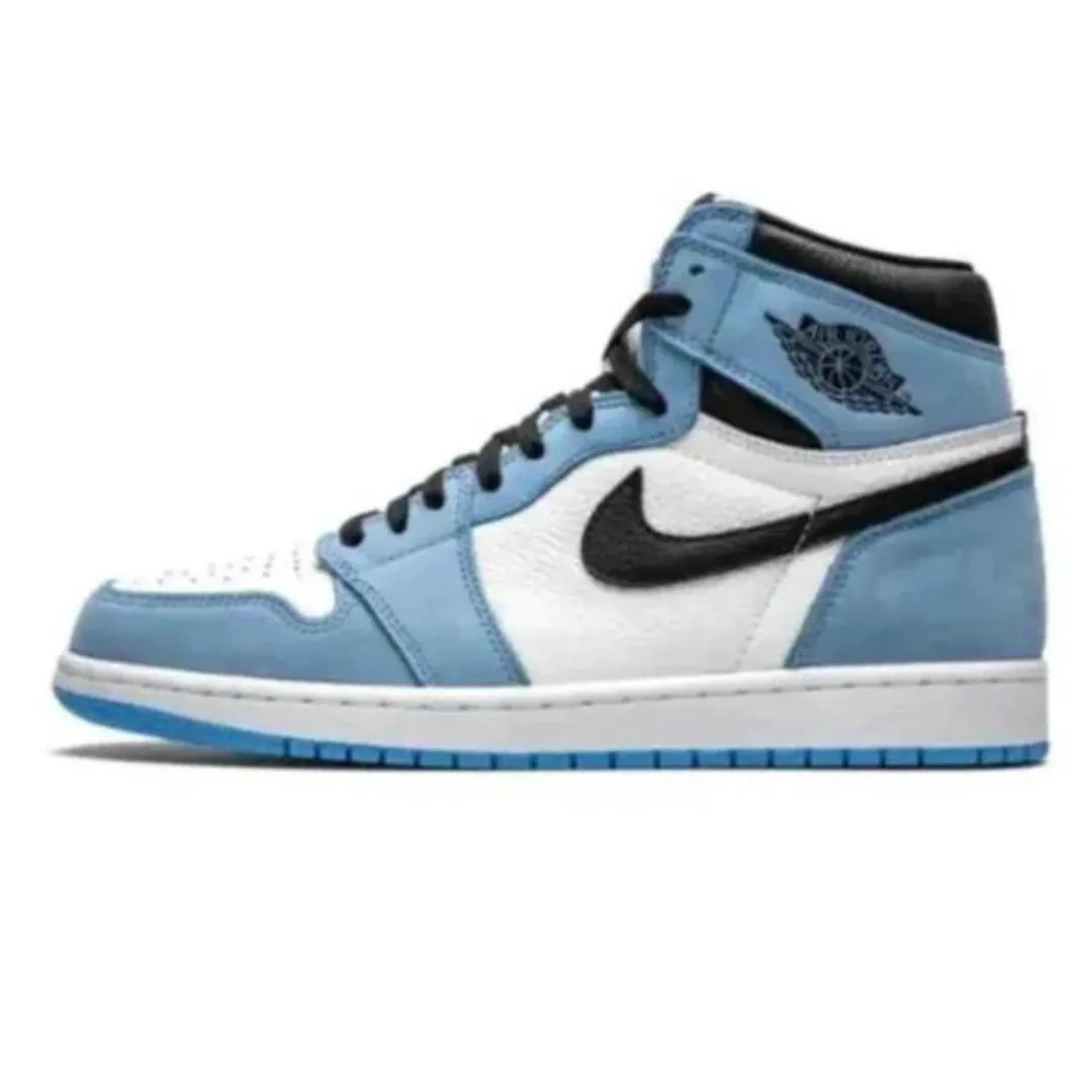 Nike Air Jordan 1 Retro High OG University Blue UNC Neutral Footwear Structured Shoe