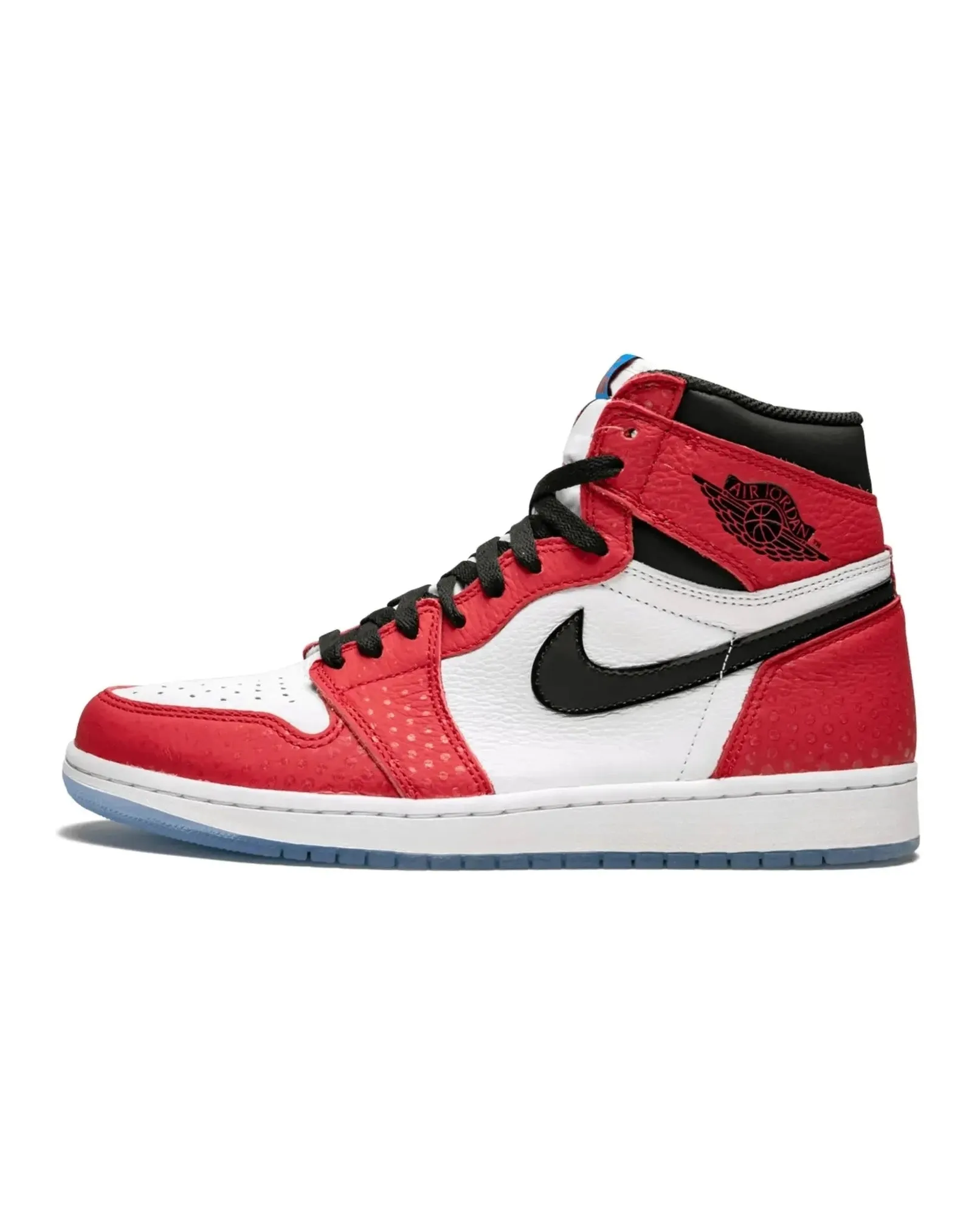 Nike Air Jordan 1 Retro High Spider-Man Origin Story Tailored lining