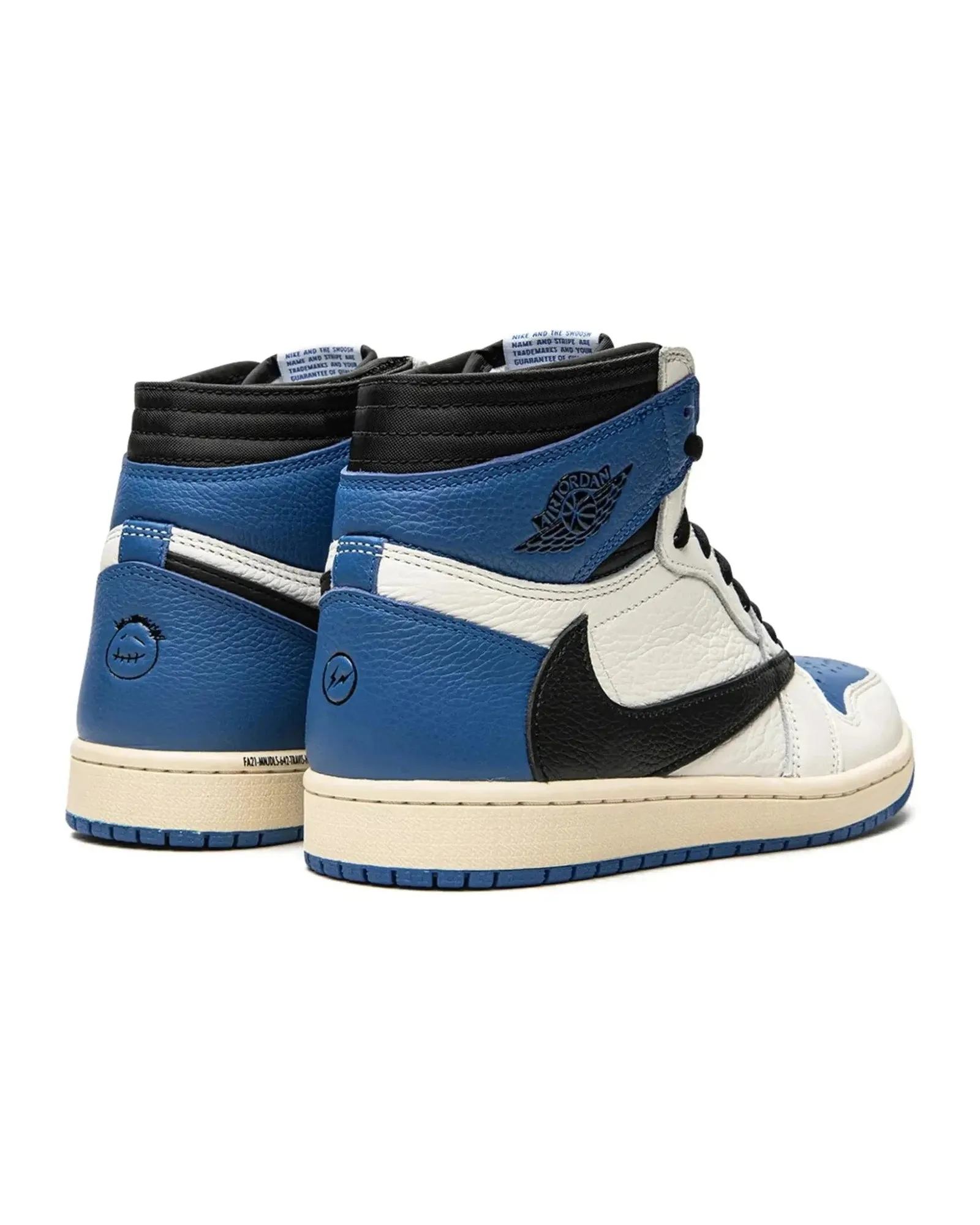 Nike Air Jordan 1 Retro High Travis Scott Fragment Military Blue Elite