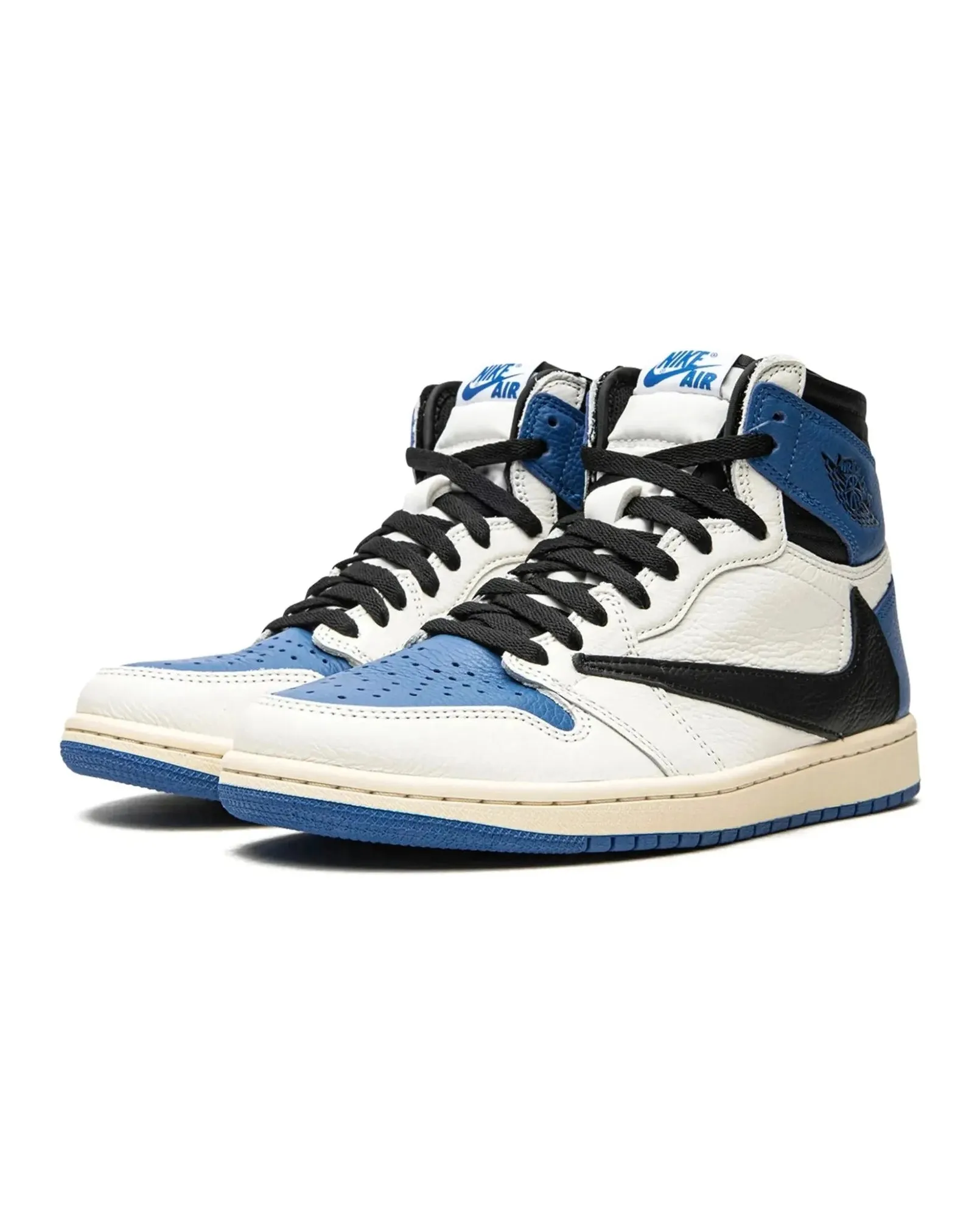 Nike Air Jordan 1 Retro High Travis Scott Fragment Military Blue Elite