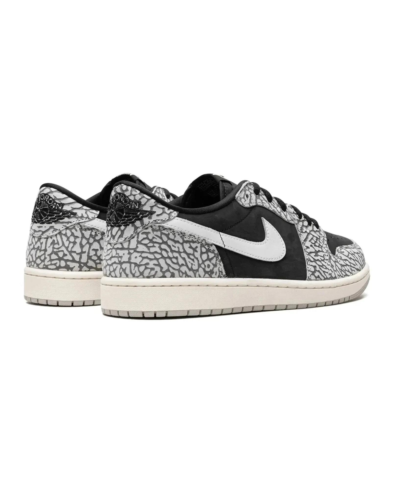 Nike Air Jordan 1 Retro Low OG Black Cement Unbeatable Traction