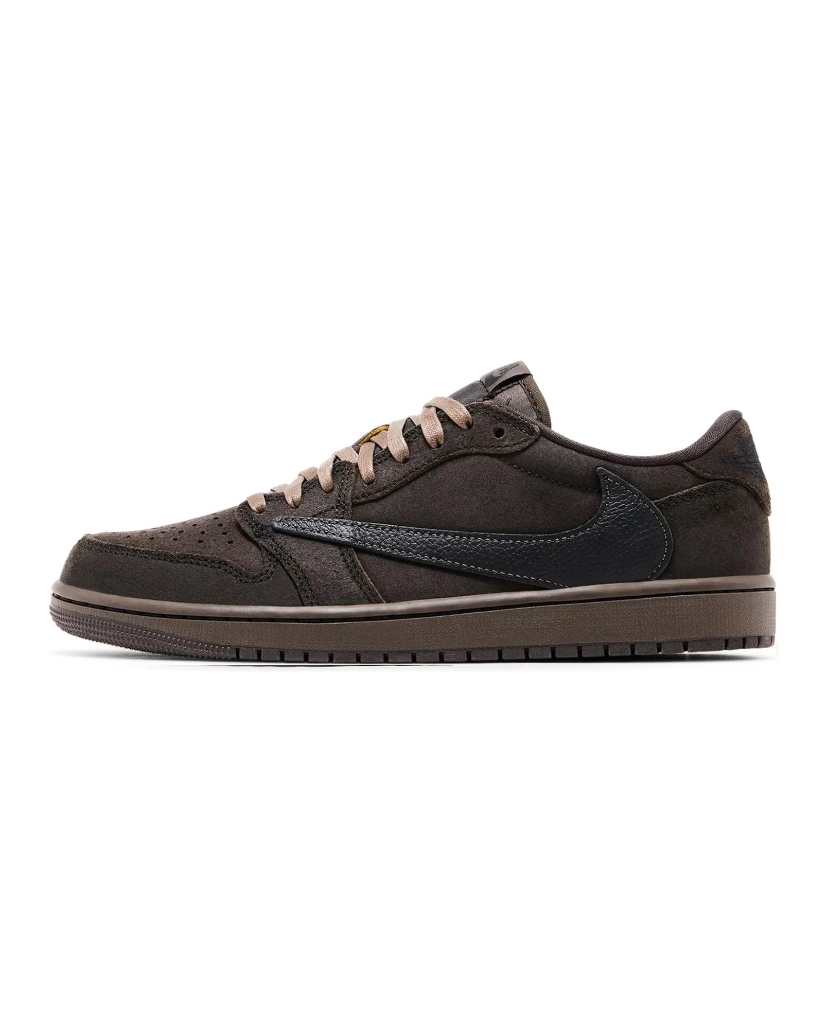 Elevated durability Street Inspired Nike Air Jordan 1 Retro Low OG SP Travis Scott Velvet Brown