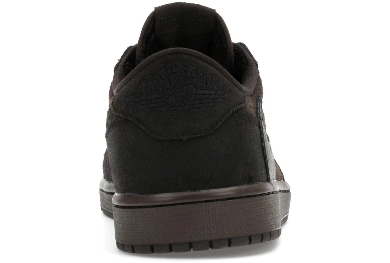 Nike Air Jordan 1 Retro Low OG SP Travis Scott Velvet Brown Adaptive Style