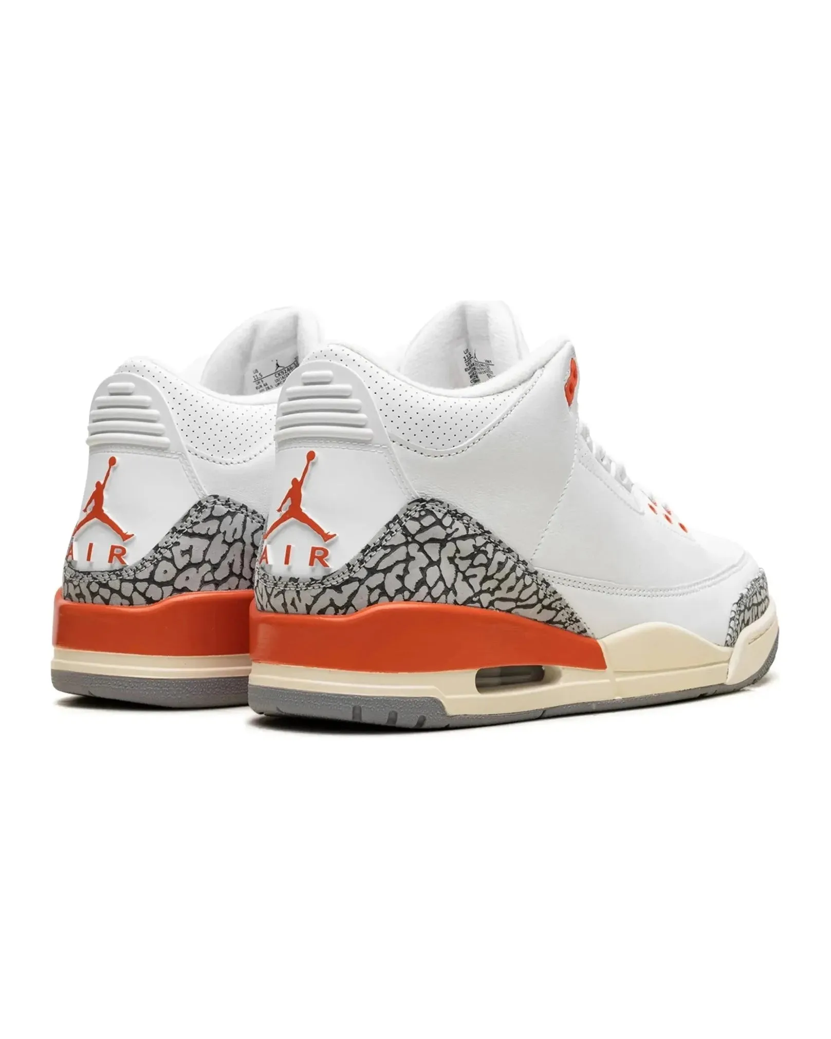Nike Air Jordan 3 Retro Georgia Peach Slim flexibility