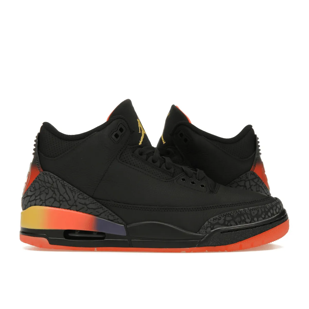 lightweight fabric Sneakers Comfortable Wear Air Jordan 3 Retro J Balvin Rio